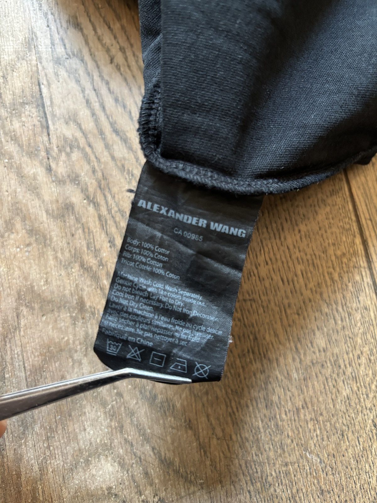 Alexander Wang Alexander Wang SS18 Tee Size US L / EU 52-54 / 3 - 6 Thumbnail