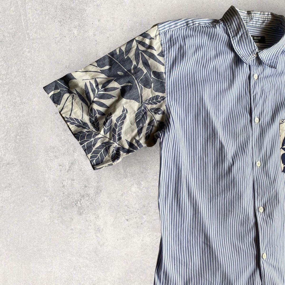 Comme des Garcons SS13 Stripes/Floral Shirt Size US M / EU 48-50 / 2 - 4 Thumbnail
