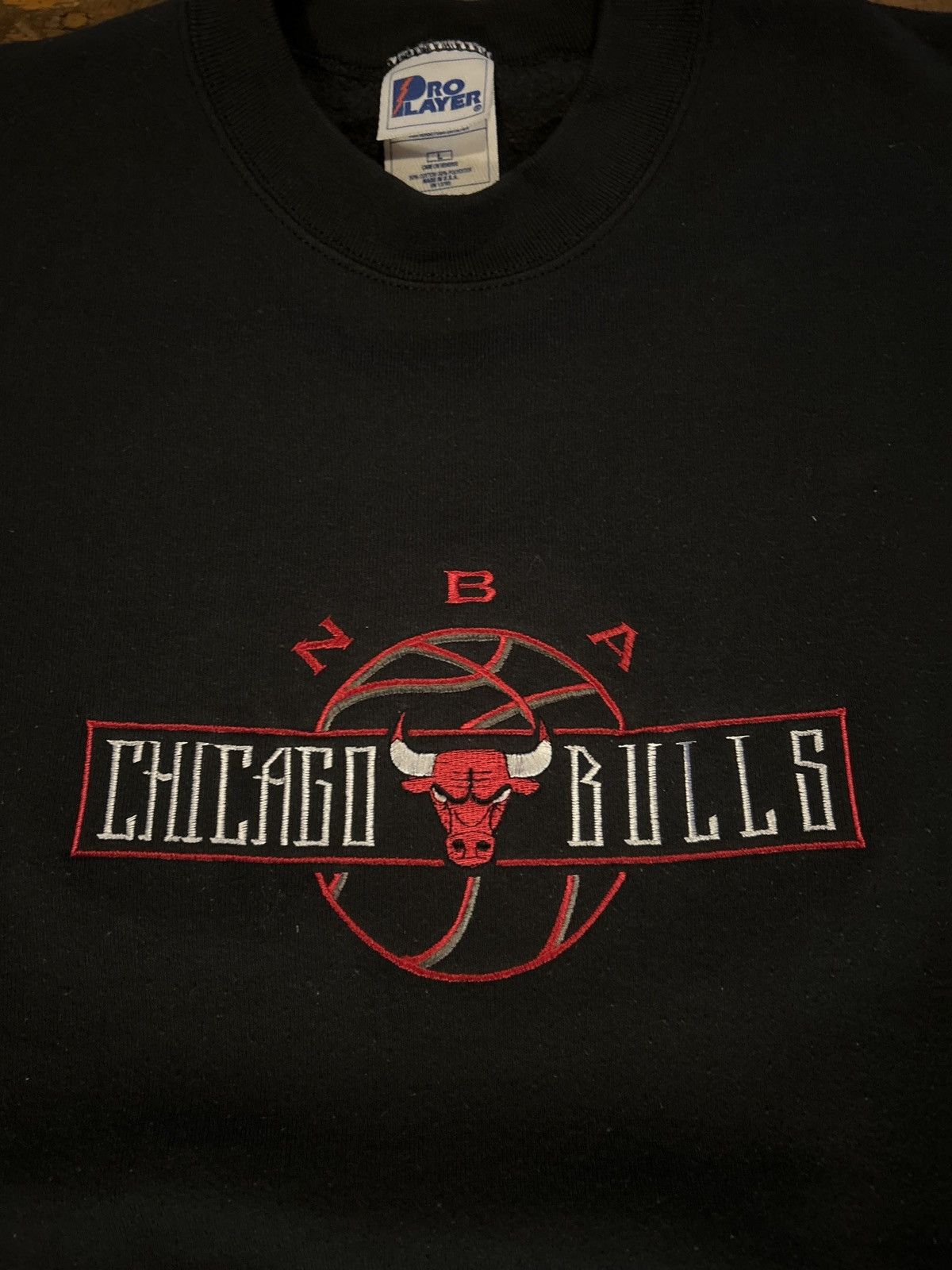 Pro Player Vintage Pro Player NBA Chicago Bulls sweatshirt Size US L / EU 52-54 / 3 - 1 Thumbnail