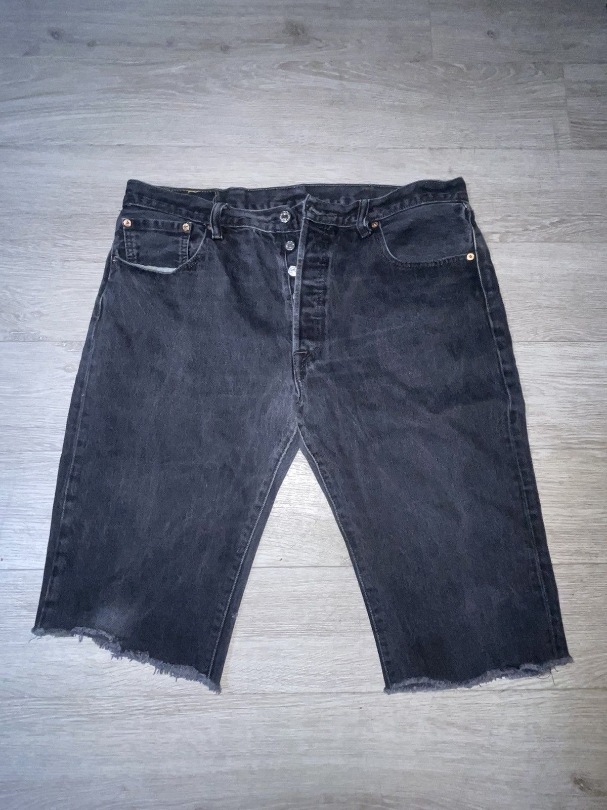Levi's Vintage 501 Original Levi’s Cutoff Jean Shorts Size US 38 / EU 54 - 1 Thumbnail