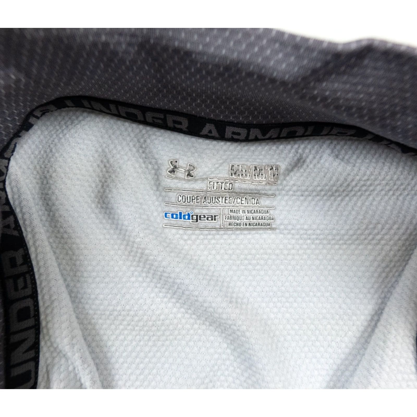 Under Armour Under Armour Sweater Adult Medium Gray 1/4 Zip Pullover Activewear Fitted Mens Size US M / EU 48-50 / 2 - 4 Thumbnail