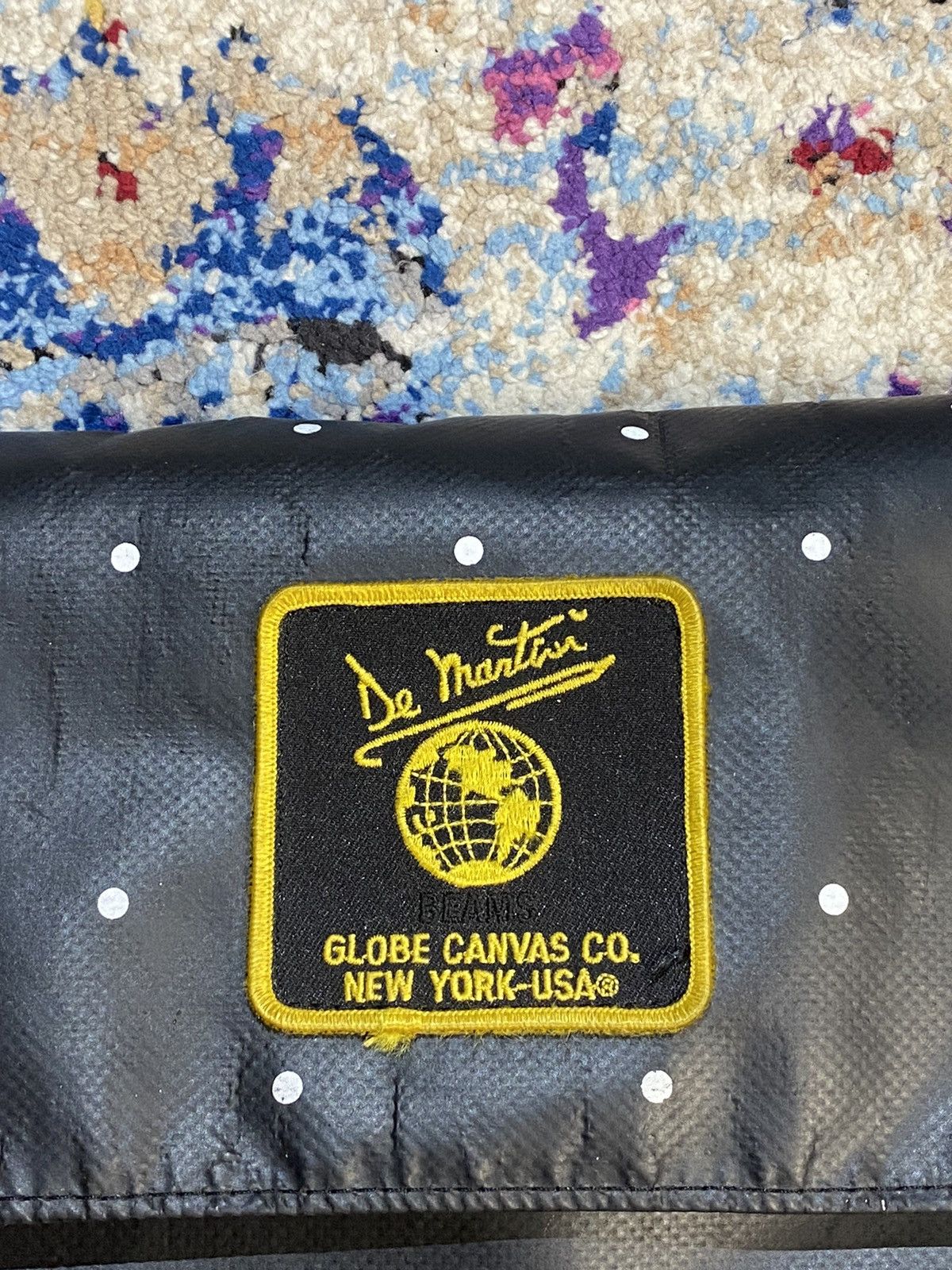 Beams Plus × Vintage POLKADOT BEAMS x DE MARTINI GLOBE CANVAS CITY MESSENGER BAG Size ONE SIZE - 3 Thumbnail