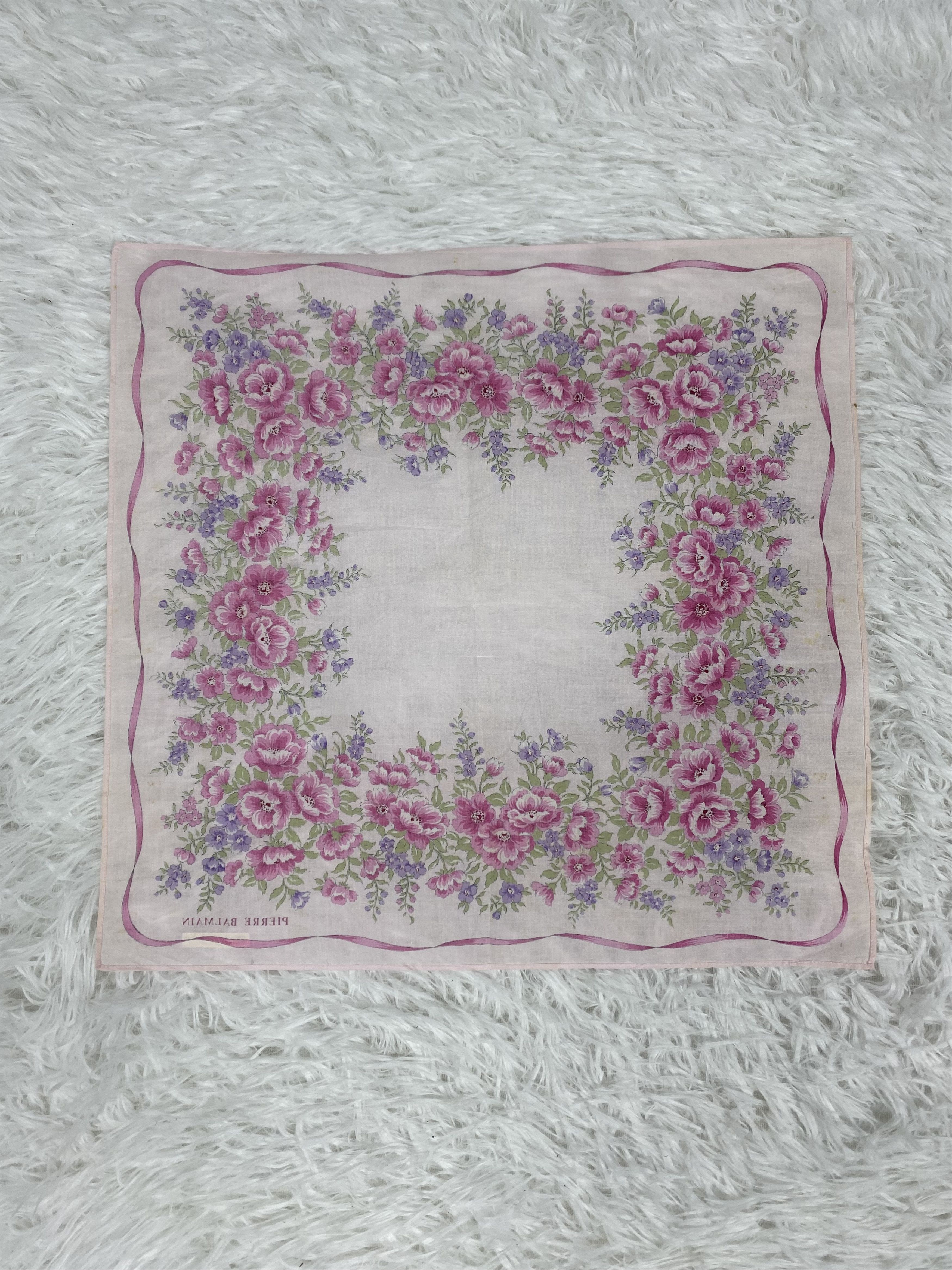 Pierre Balmain Vintage Pierre Balmain Handkerchief Neckerchief PH0543 Size ONE SIZE - 4 Thumbnail