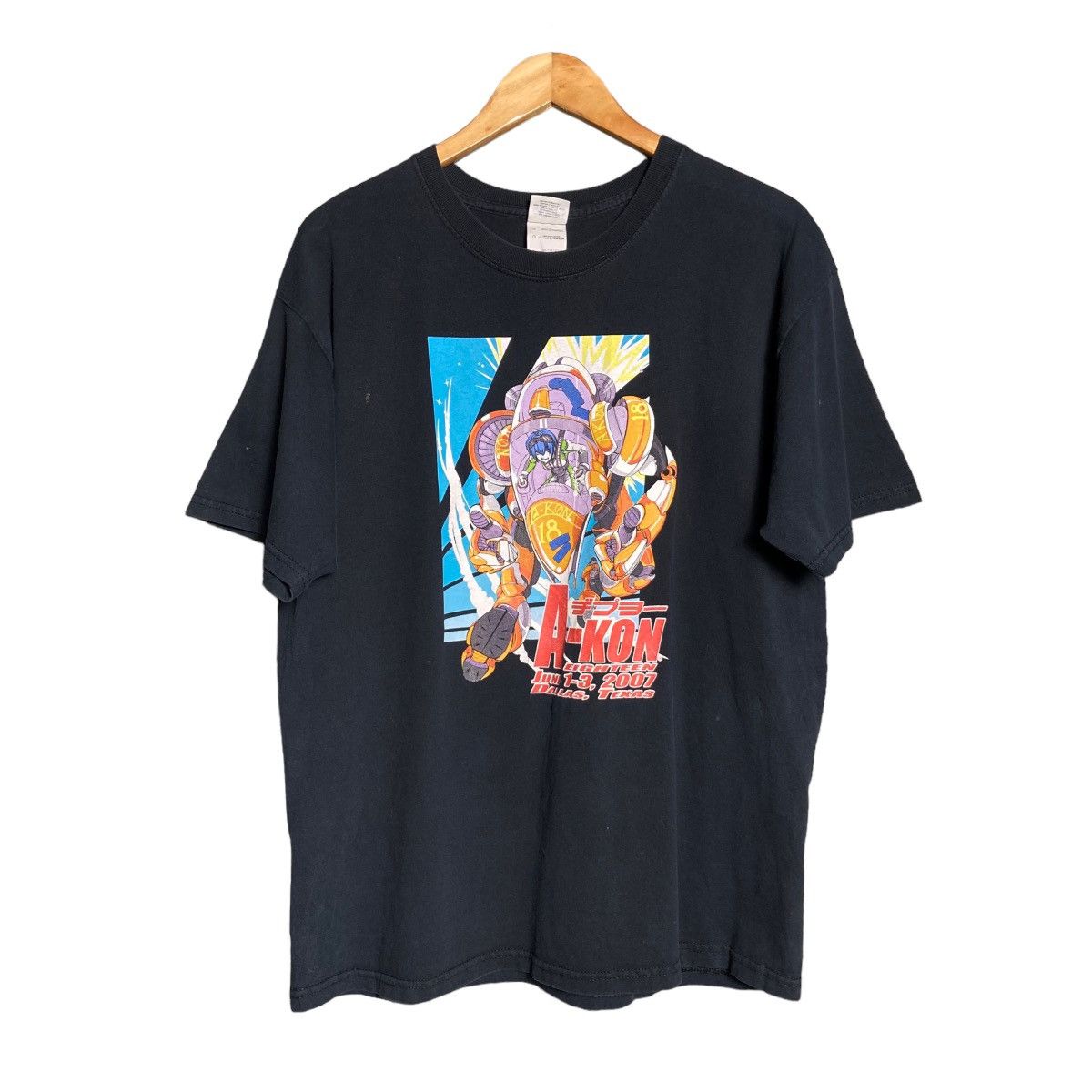 Anime Vintage Y2K A-Kon 18 Dallas Texas Anime T-Shirt Size US L / EU 52-54 / 3 - 2 Thumbnail
