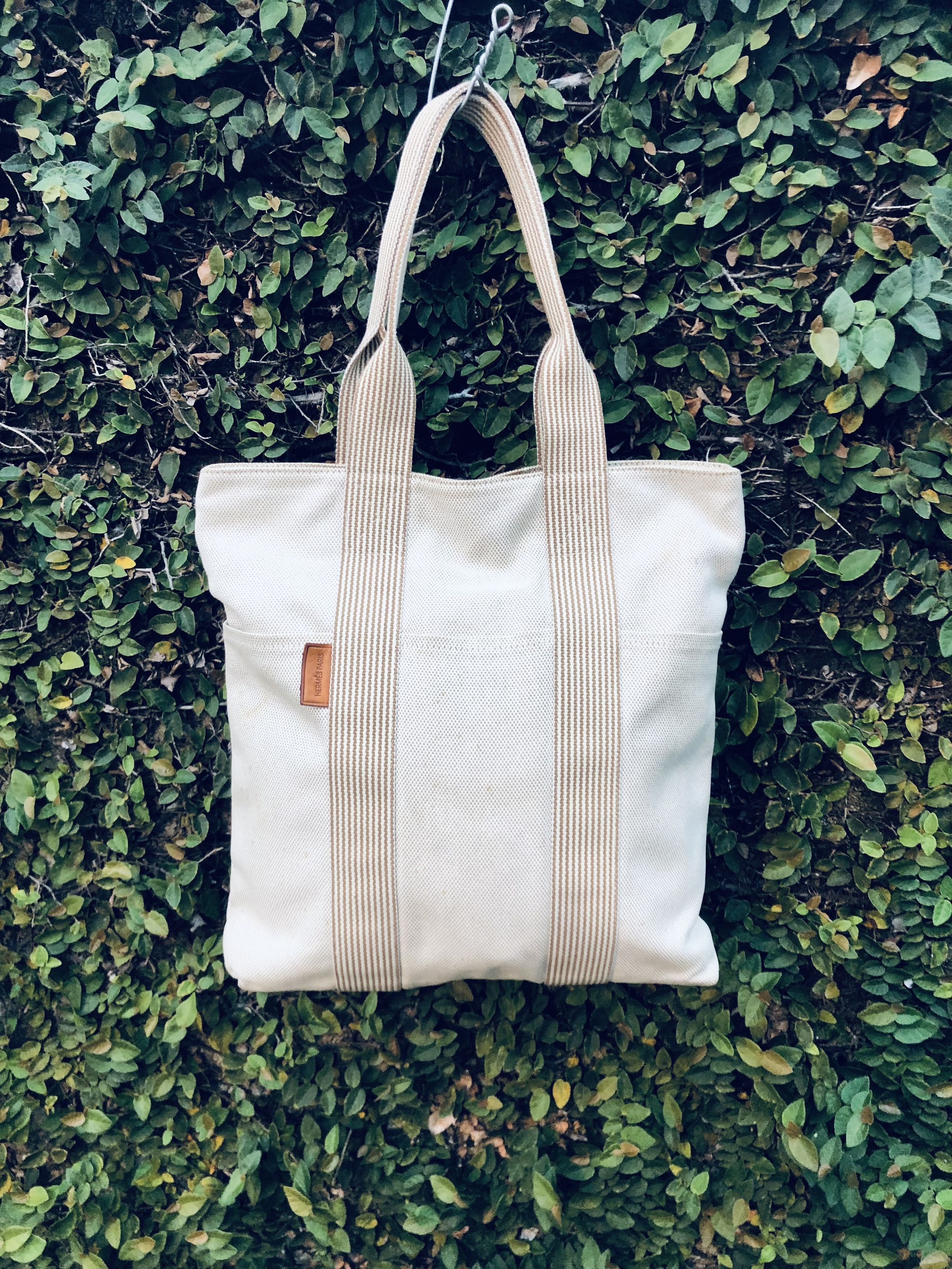 Other Vintage Canvas Style Workwear Fashion Tote bAg Size ONE SIZE - 8 Thumbnail