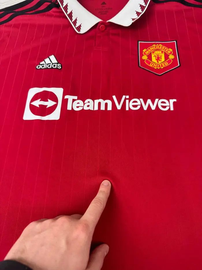 Adidas Adidas Manchester United 2022 2023 Home Shirt Soccer Jersey Size US XXL / EU 58 / 5 - 8 Thumbnail