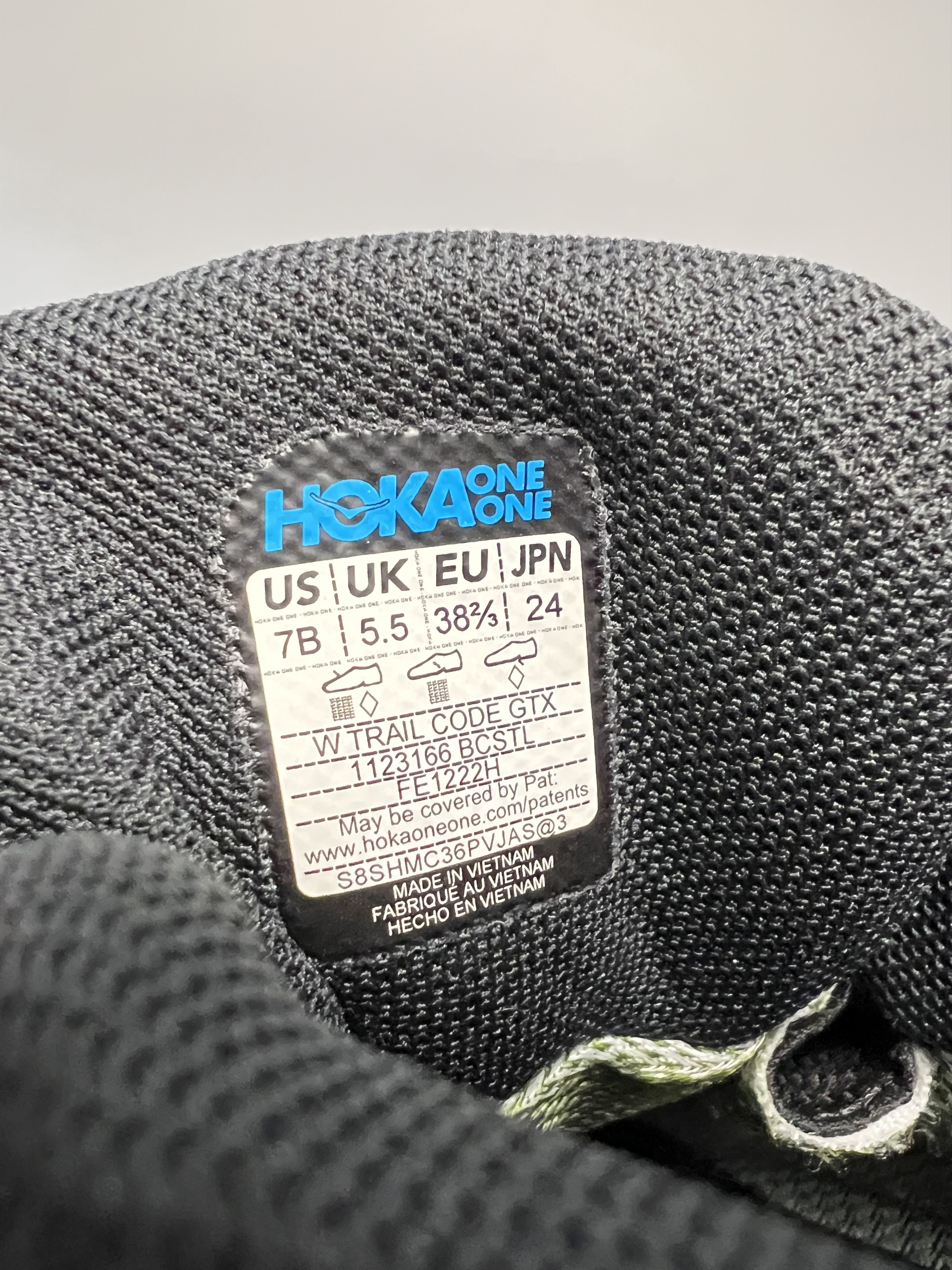 Goretex 7B Hoka One One Trail Code GTX Gore-Tex Hiking Boots Size US 7 / IT 37 - 10 Thumbnail