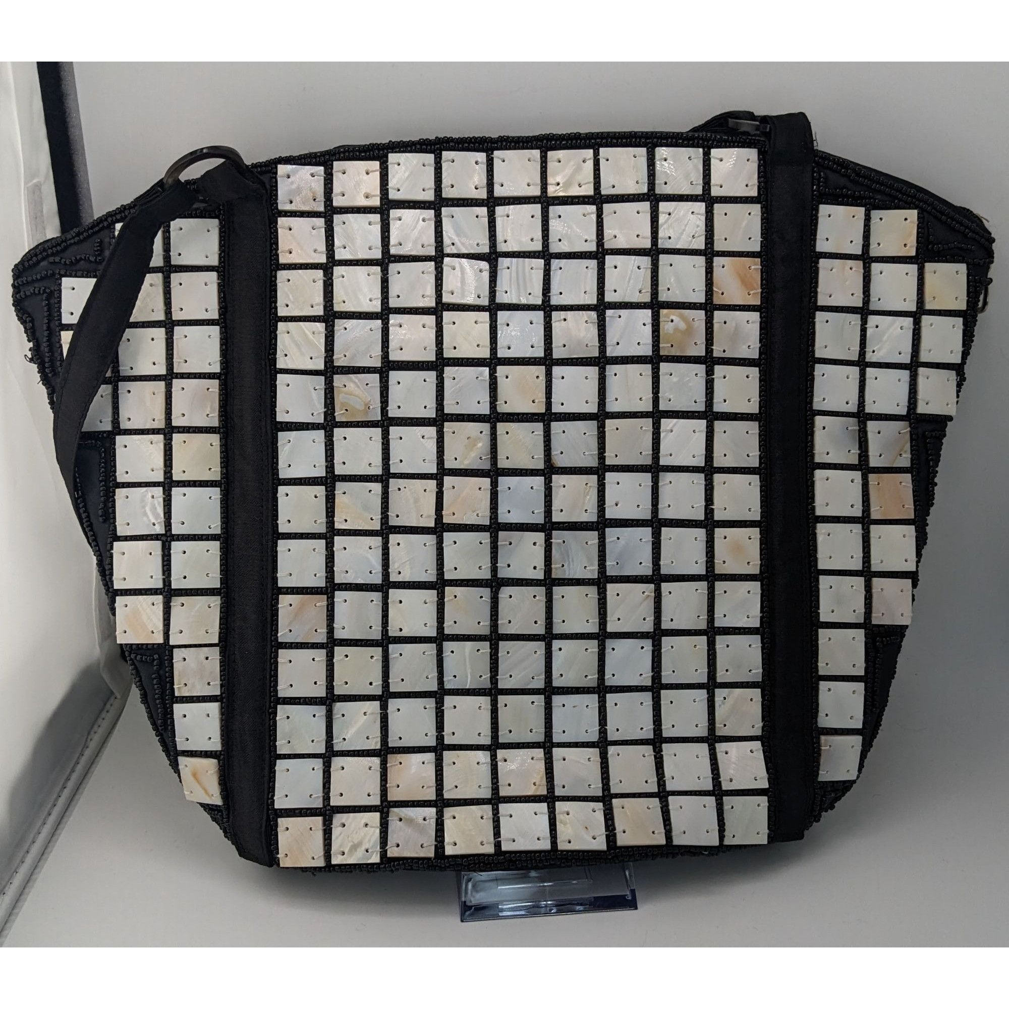 Other Sea Cove Beach To City Tote Bag With Mother-Of-Pearl Tile De Size ONE SIZE - 8 Thumbnail