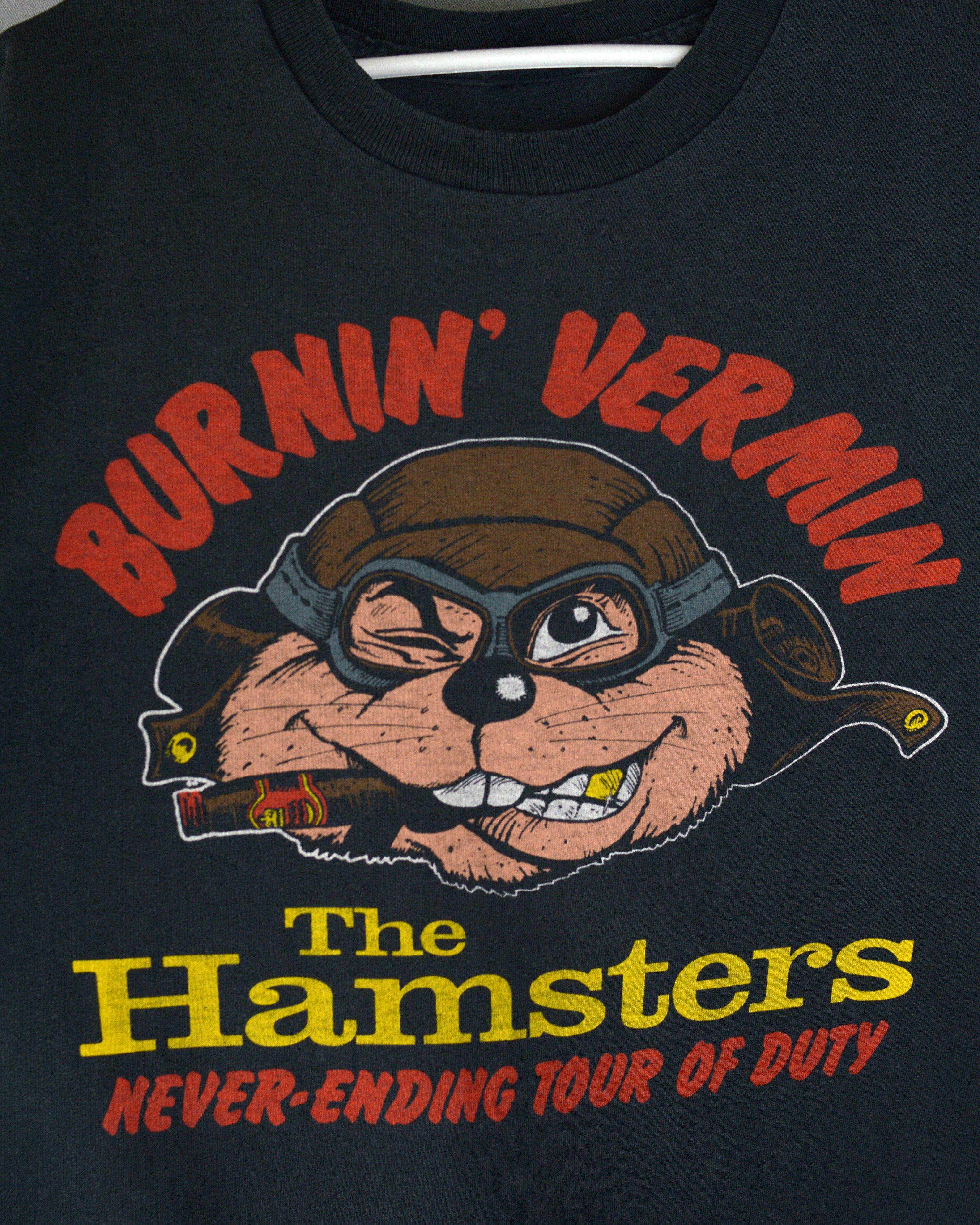 Band Tees Vintage The Hampsters Never Ending Tour t shirt Size US XL / EU 56 / 4 - 2 Thumbnail