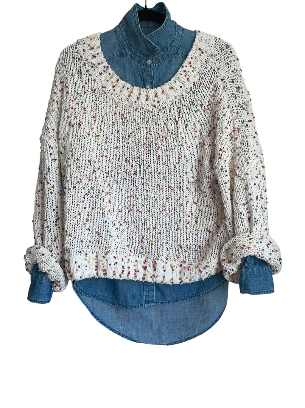 Vintage Harper Heritage Popcorn Confetti Cake Sweater | Grailed