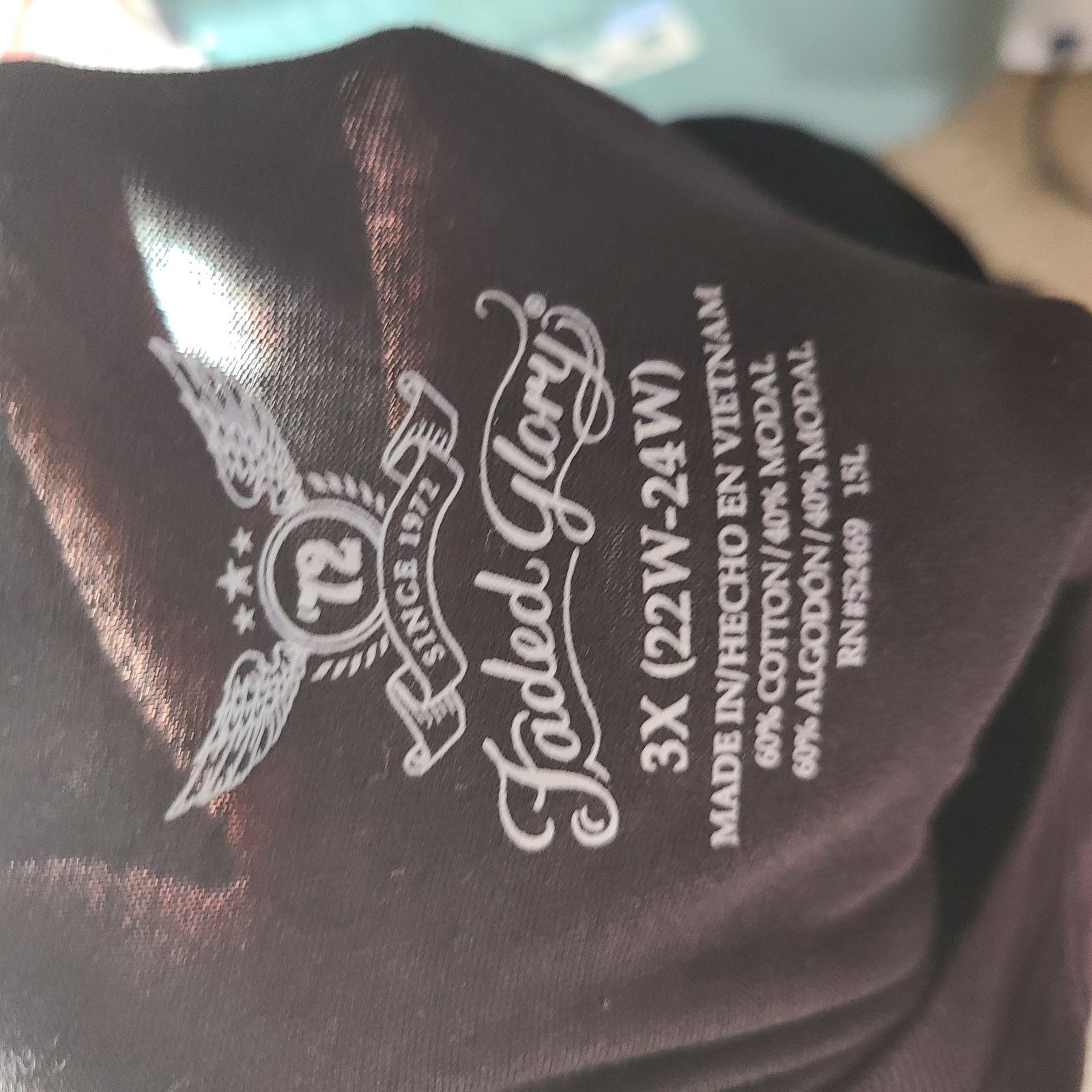 Faded Glory NWT Faded Glory black long sleeve top size 3X Size 3XL / US 20-22 - 7 Thumbnail