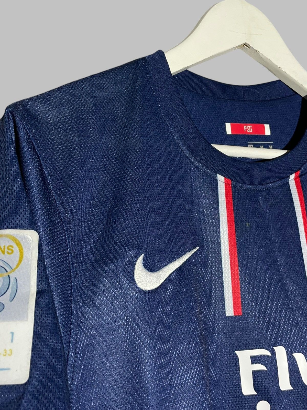Nike #32 David Beckham Paris Saint Germain 2012/13 Home Jersey Size US M / EU 48-50 / 2 - 5 Thumbnail