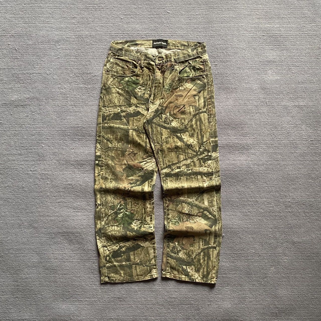 Carhartt × Realtree × Vintage (32x28) Crazy Vintage 90s Realtree Camo Pants Carhartt Style Size US 32 / EU 48 - 1 Thumbnail