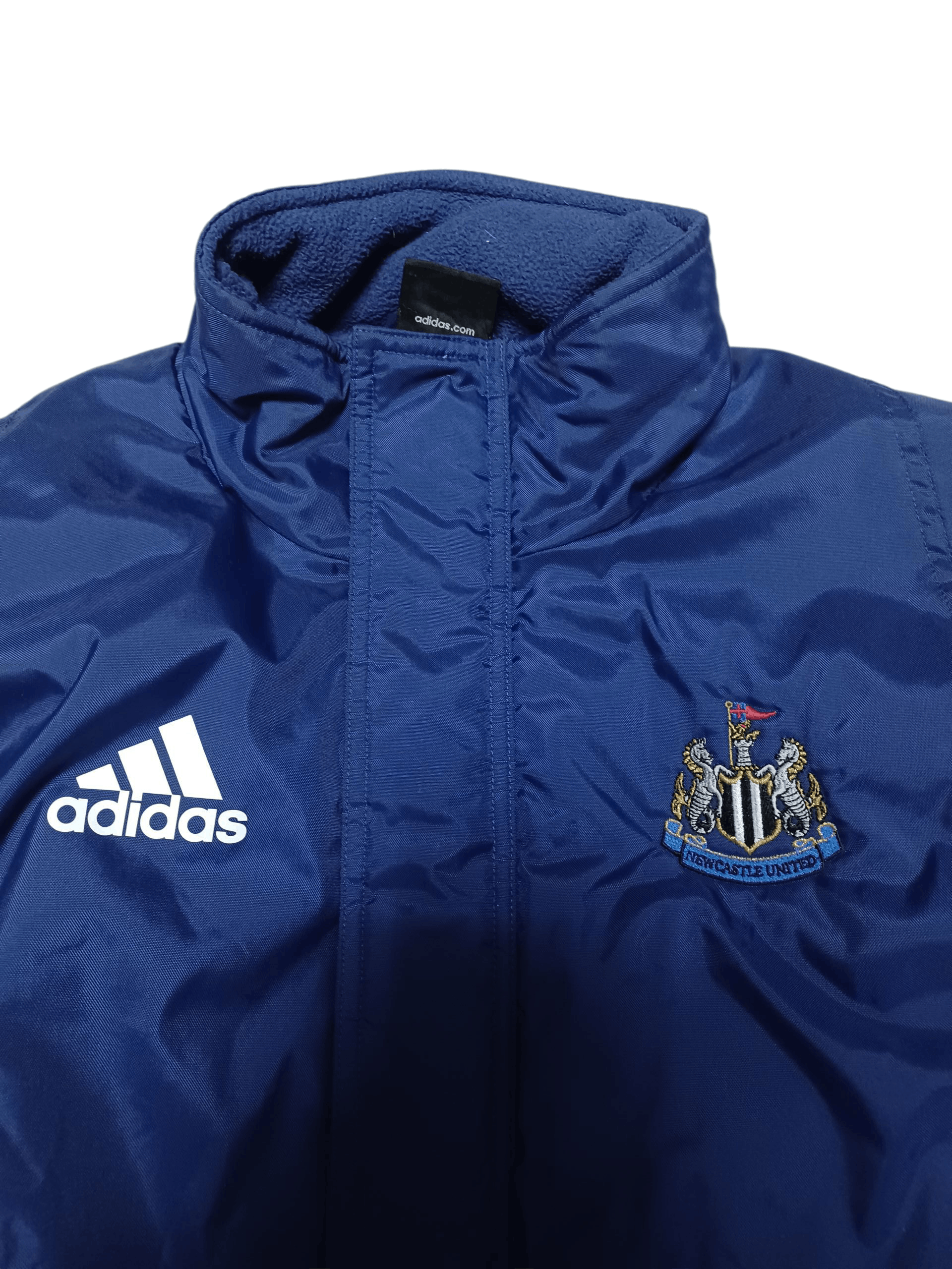 Adidas NEWCASTLE UNITED ADIDAS VINTAGE OFFICIAL SOCCER JACKET Size US M / EU 48-50 / 2 - 2 Thumbnail