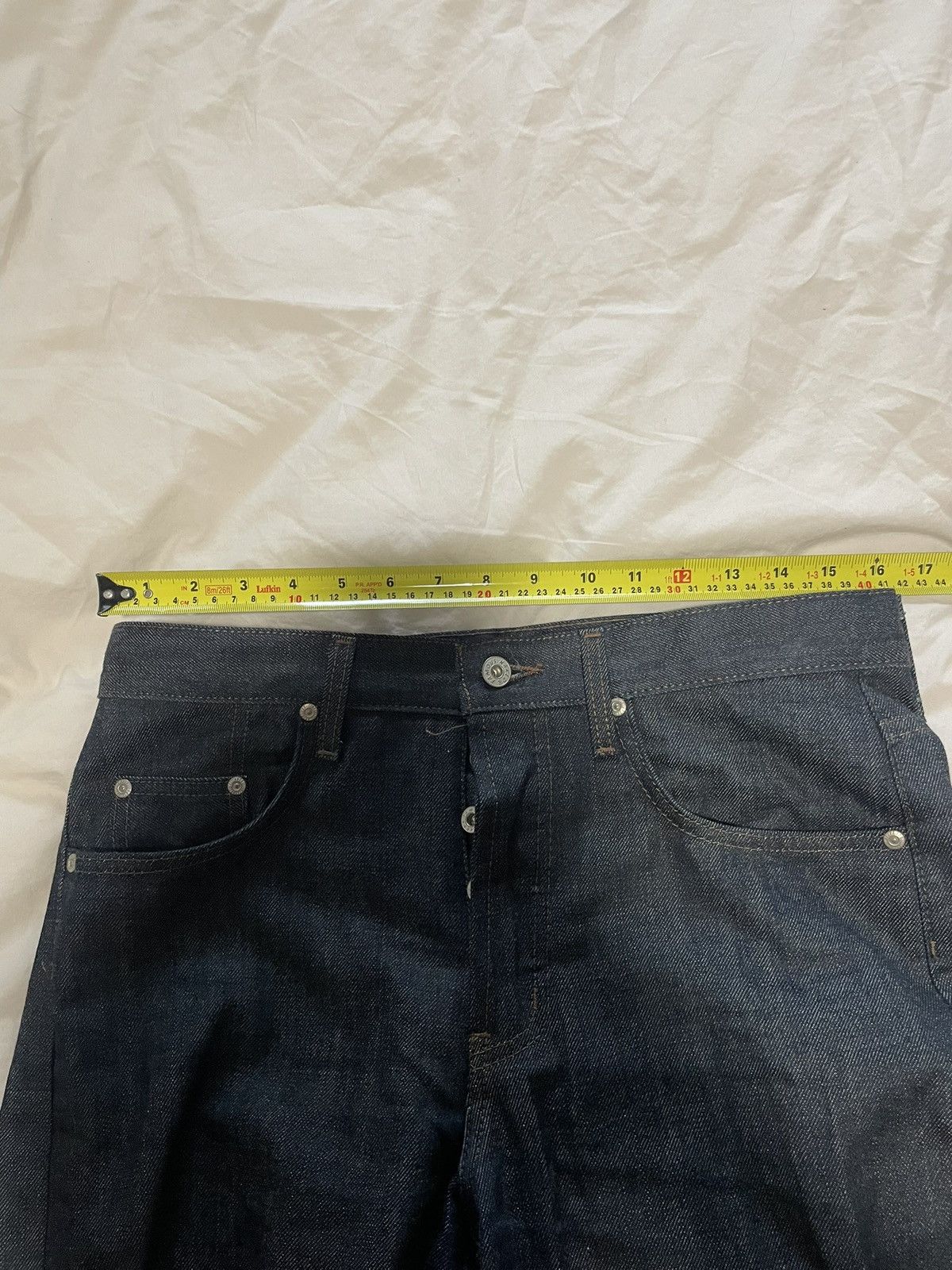 Naked & Famous Naked and Famous Easy Guy blue grass selvedfe indigo 31 x 33 Size US 31 - 4 Thumbnail
