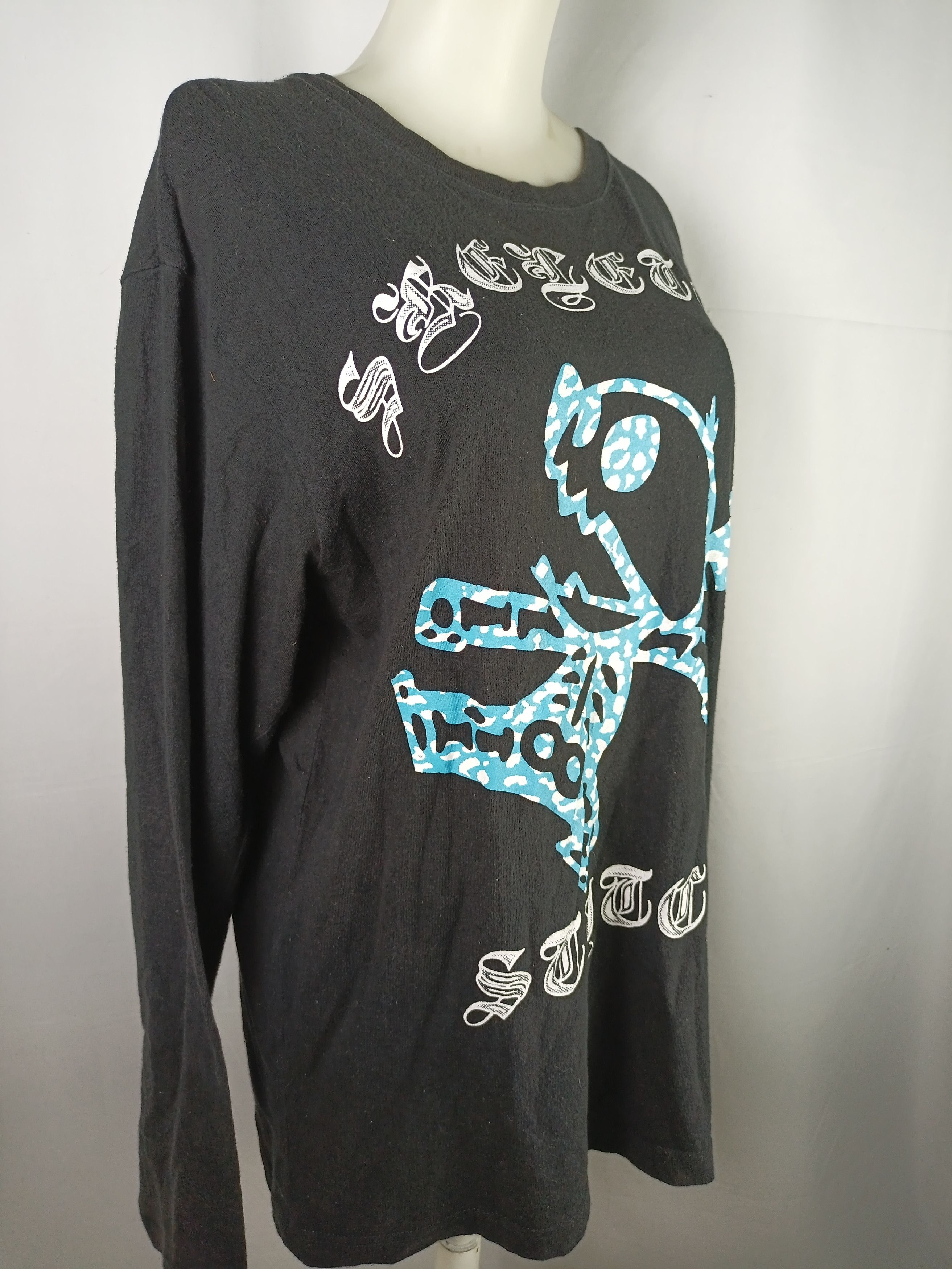 Disney × Japanese Brand × Le Grande Bleu (L.G.B.) Disney Skeleton Stitch Electric Long Sleeveless Size L / US 10 / IT 46 - 11 Thumbnail