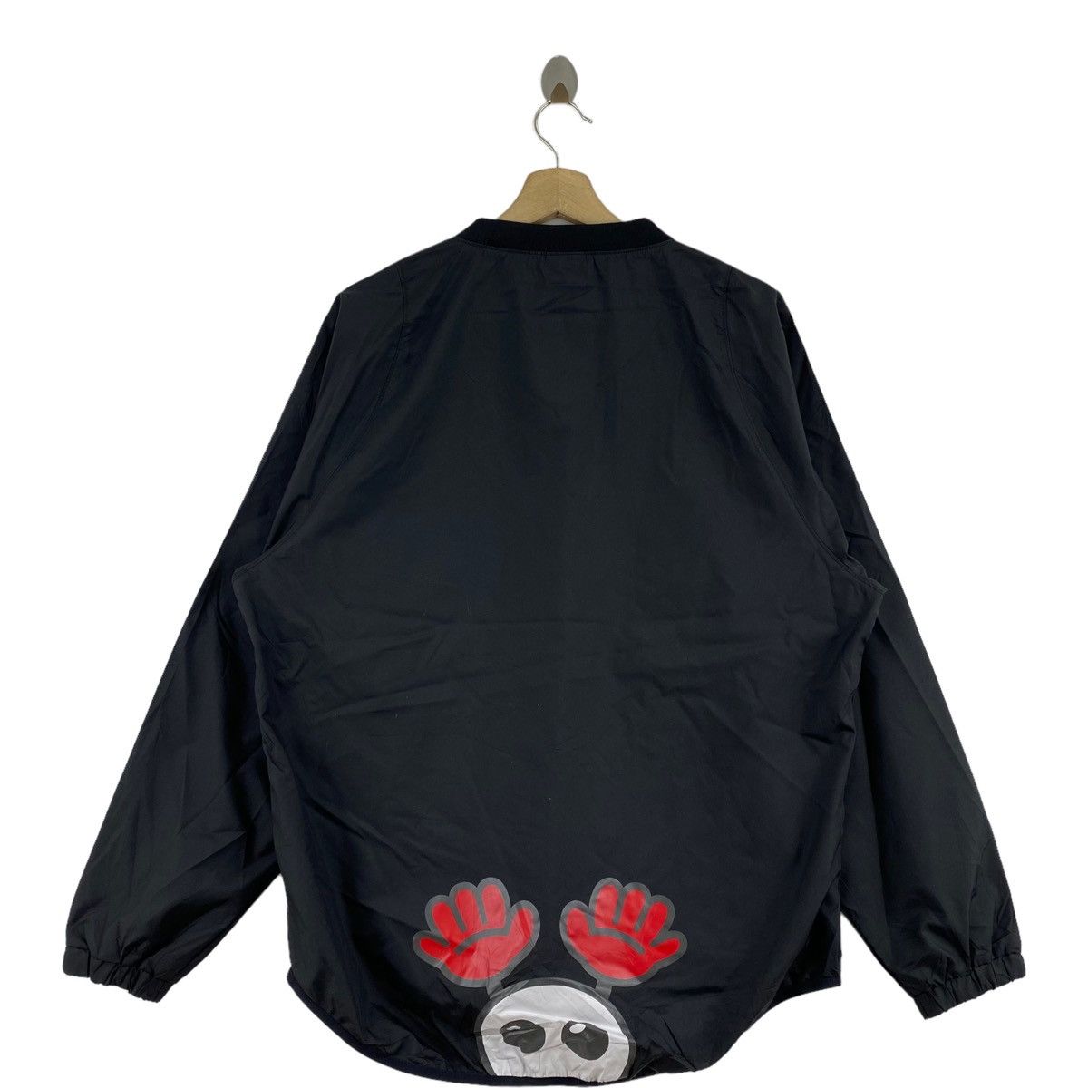 DESCENTE VAB STYLE Volleyball Brand Logo Print Black Long