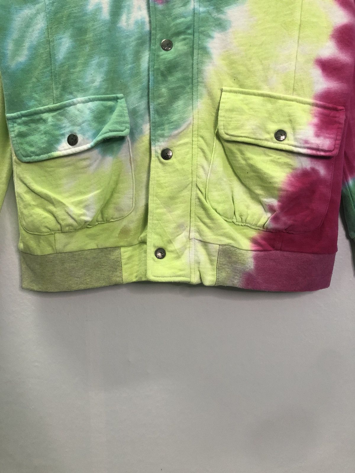 Japanese Brand × Vintage Vintage Titicaca Tie Dye Hoodie Zip Up Size US XS / EU 42 / 0 - 5 Thumbnail