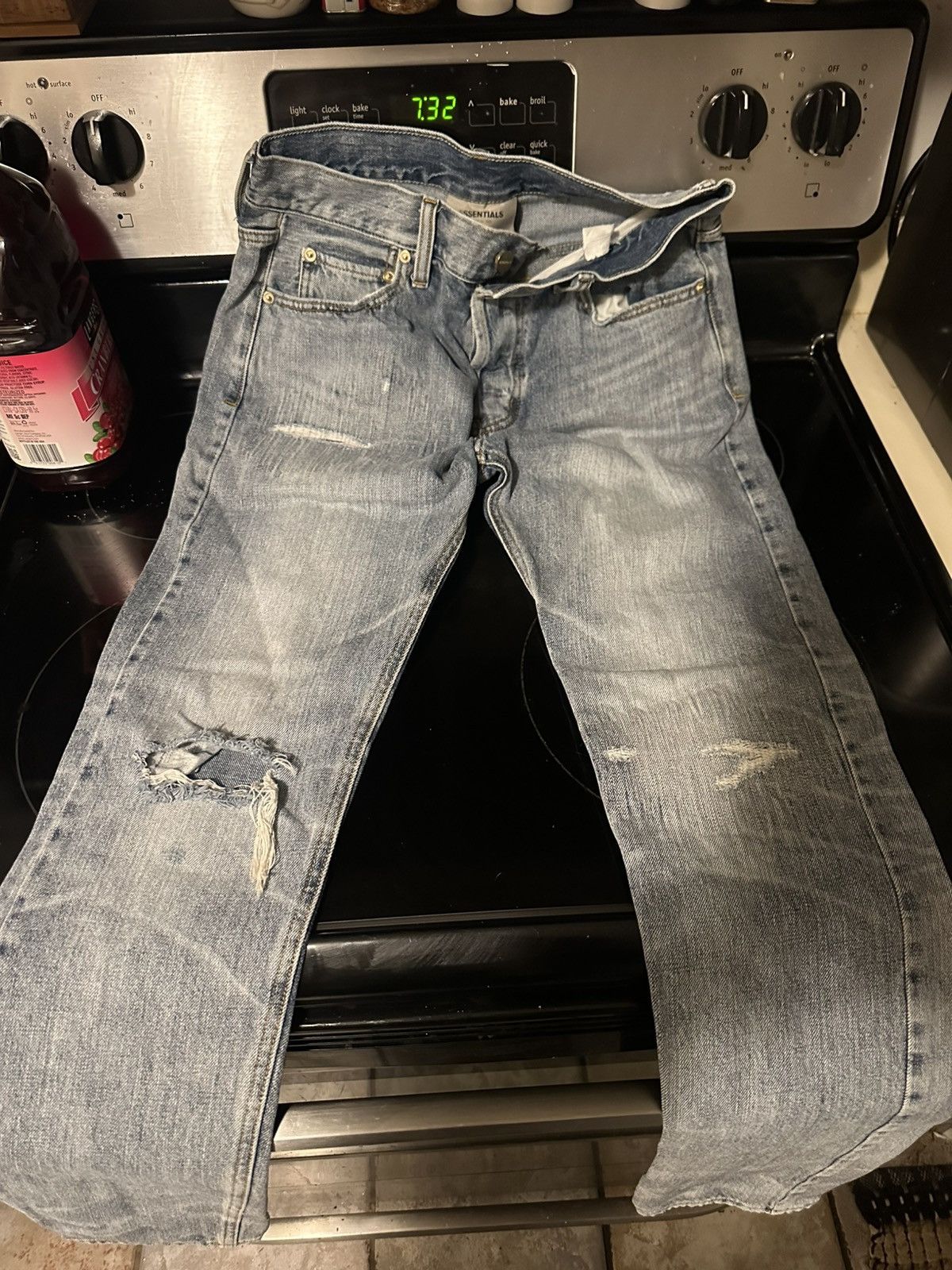 Essentials × Fear of God Fear of god essentials denim sz 30 Size US 30 / EU 46 - 5 Thumbnail