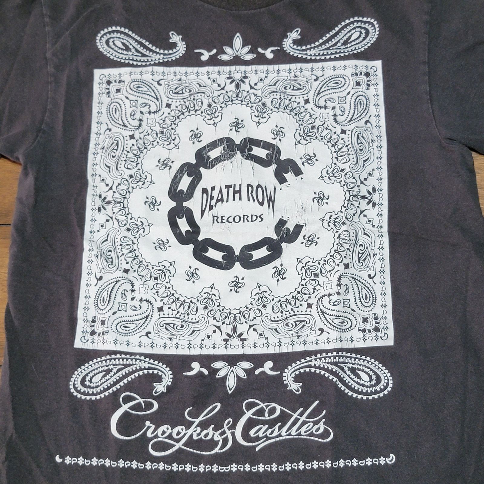 Other VINTAGE Death Row Records Tee "Crooks & Castles" (2002)- Med Size US M / EU 48-50 / 2 - 2 Thumbnail