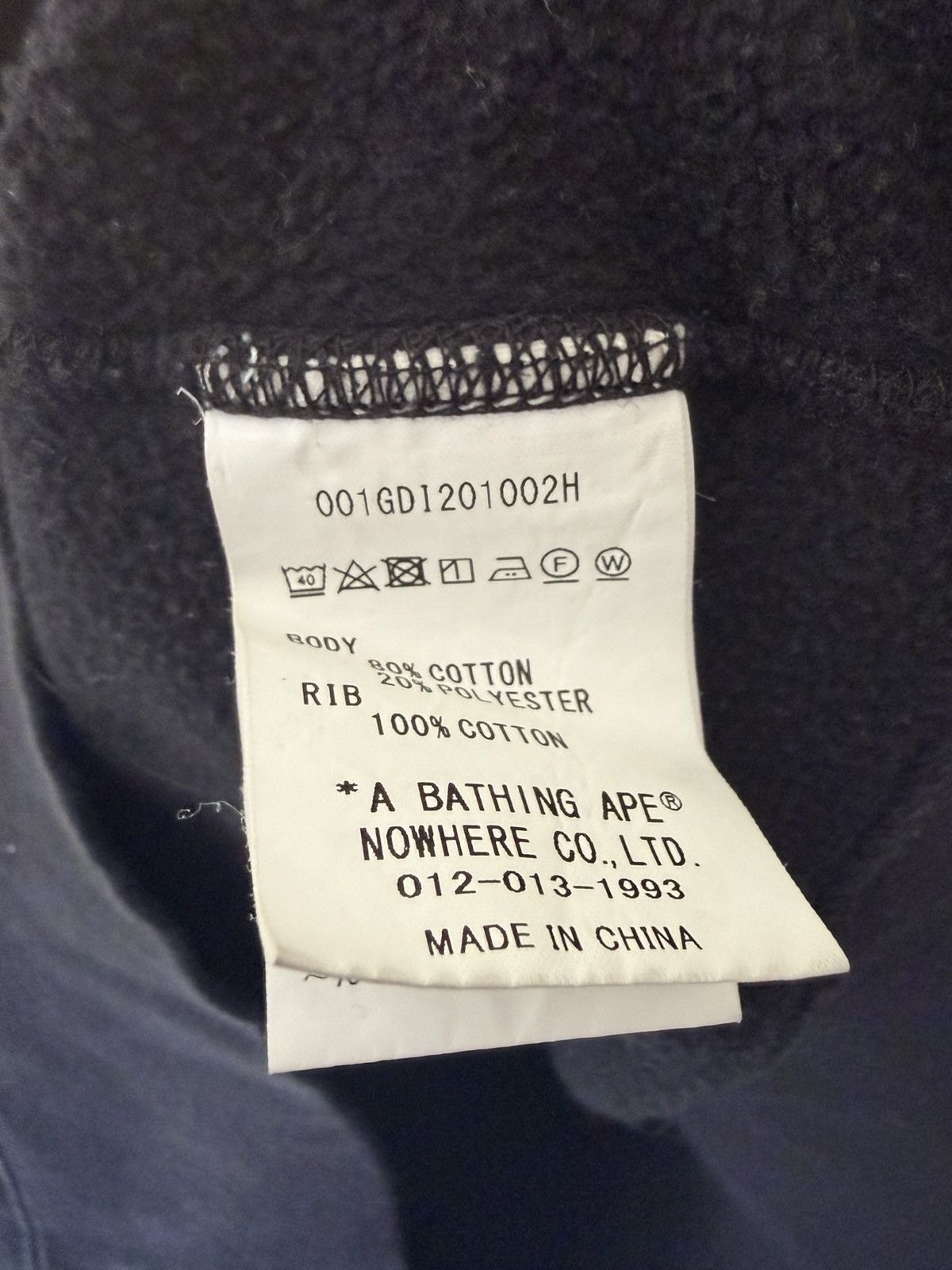 Bape Bape Premium Happy New Year Ape Head Logo Crewneck Size US M / EU 48-50 / 2 - 6 Thumbnail