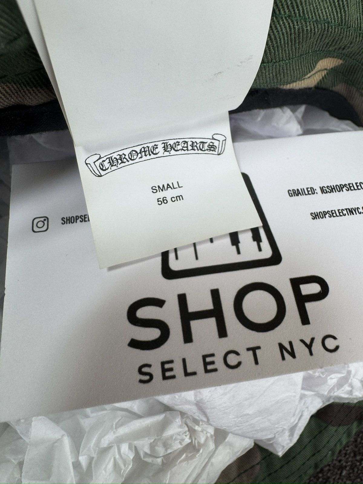 Chrome Hearts CHROME HEARTS MATTY BOY SEX RECORDS BUCKET HAT Size ONE SIZE - 3 Thumbnail