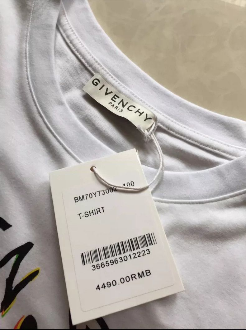Givenchy Givenchy Short Sleeve T-Shirt Pure Cotton Size US M / EU 48-50 / 2 - 4 Thumbnail