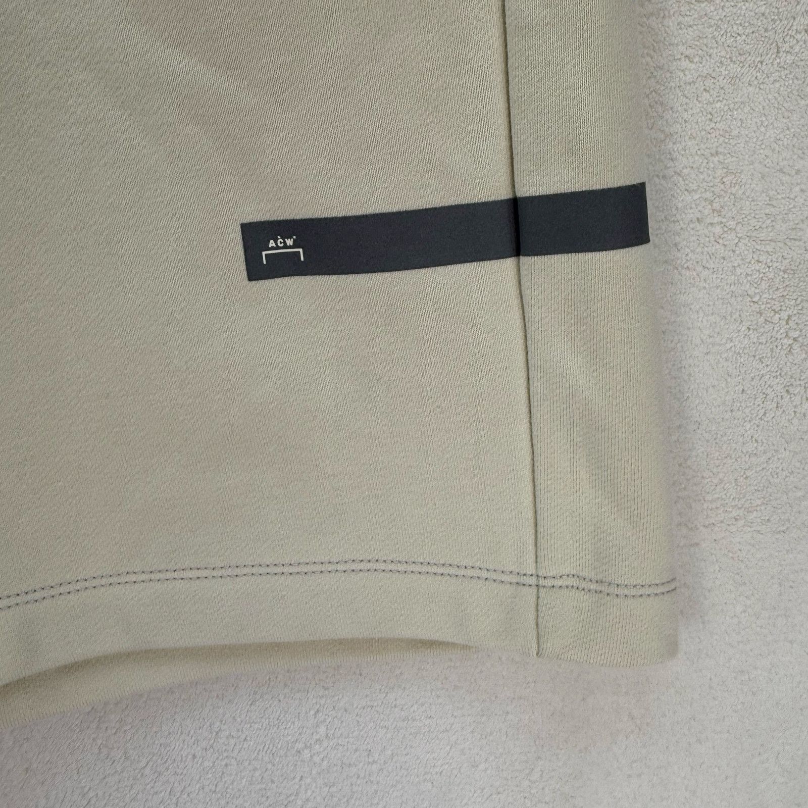 Converse CONVERSE X A COLD WALL ACW MEN'S XL FLEECE SHORTS WHITE Size US 36 / EU 52 - 2 Thumbnail