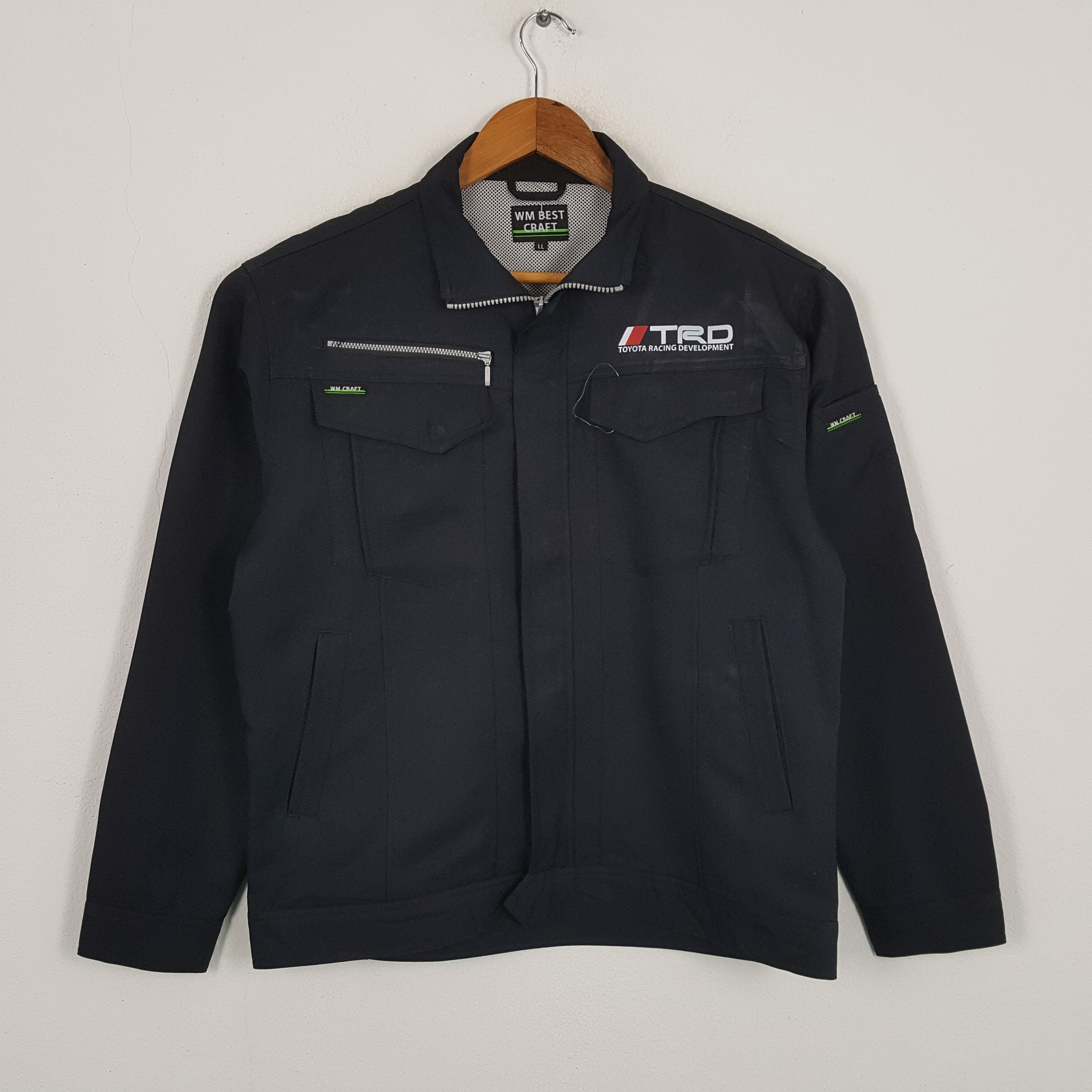 Japanese Brand × Vintage Vintage TRD TOYOTA RACING Japanese Racing Team Custom Jacket Size US M / EU 48-50 / 2 - 3 Thumbnail