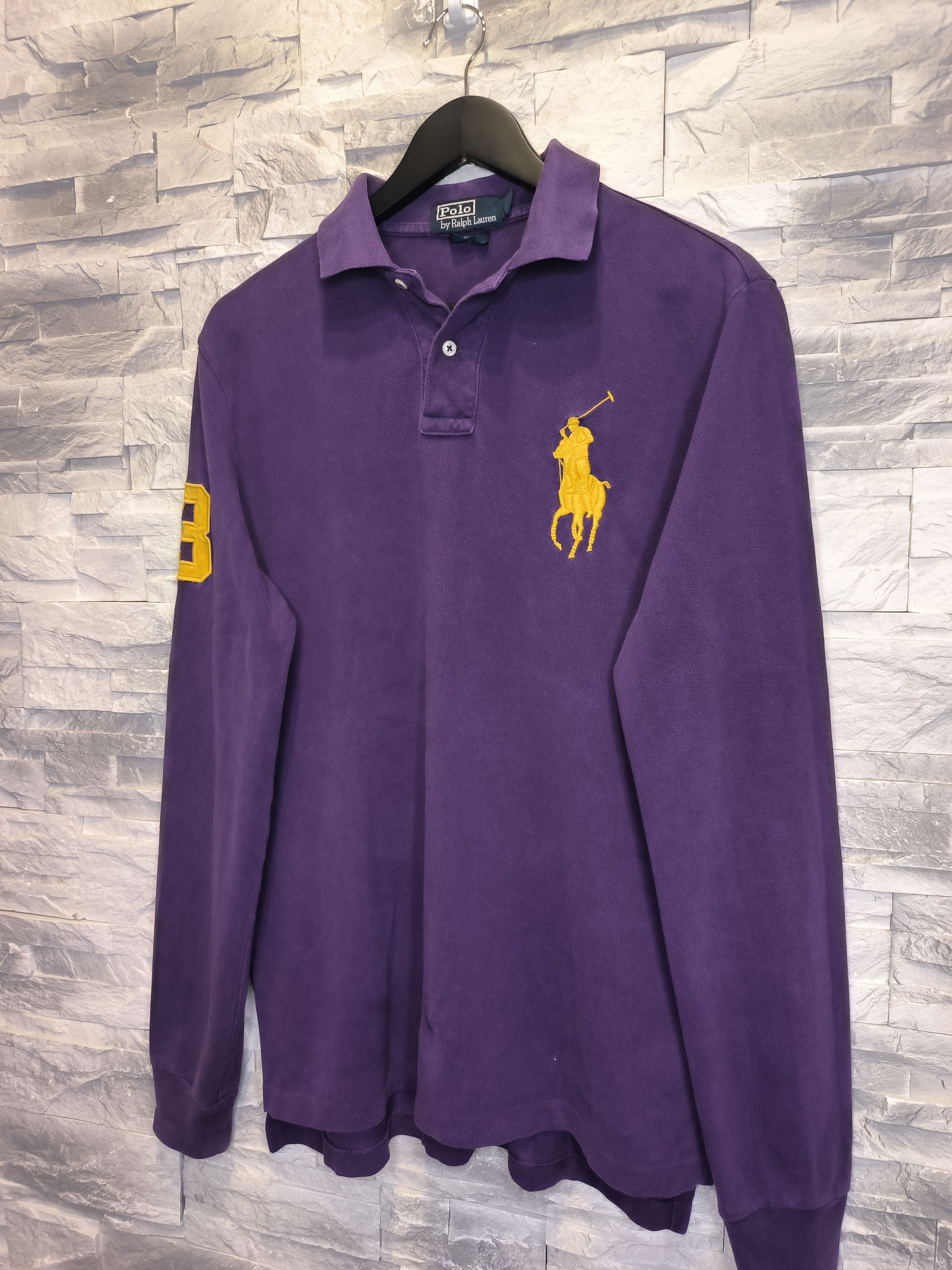 Polo Ralph Lauren Vintage Polo Ralph Lauren Long Sleeve Chief Keef Pony Size US M / EU 48-50 / 2 - 2 Thumbnail