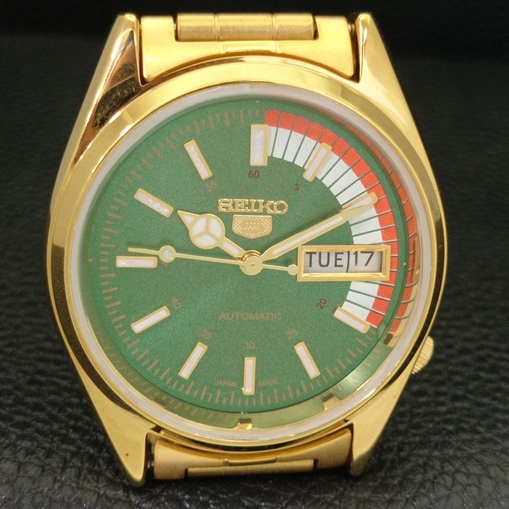 Seiko REFURBISHED VINTAGE SEIKO 5 AUTO JAPAN MENS WATCH a440681 Size 36 - 3 Thumbnail