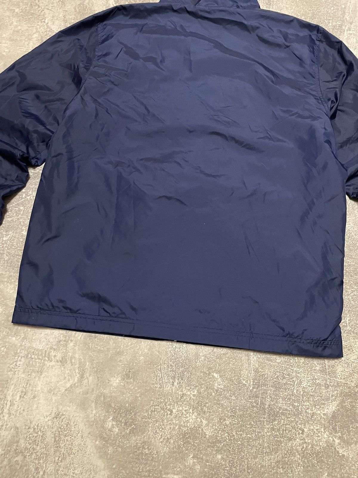Vintage Nike Nylon Track Jacket Drill