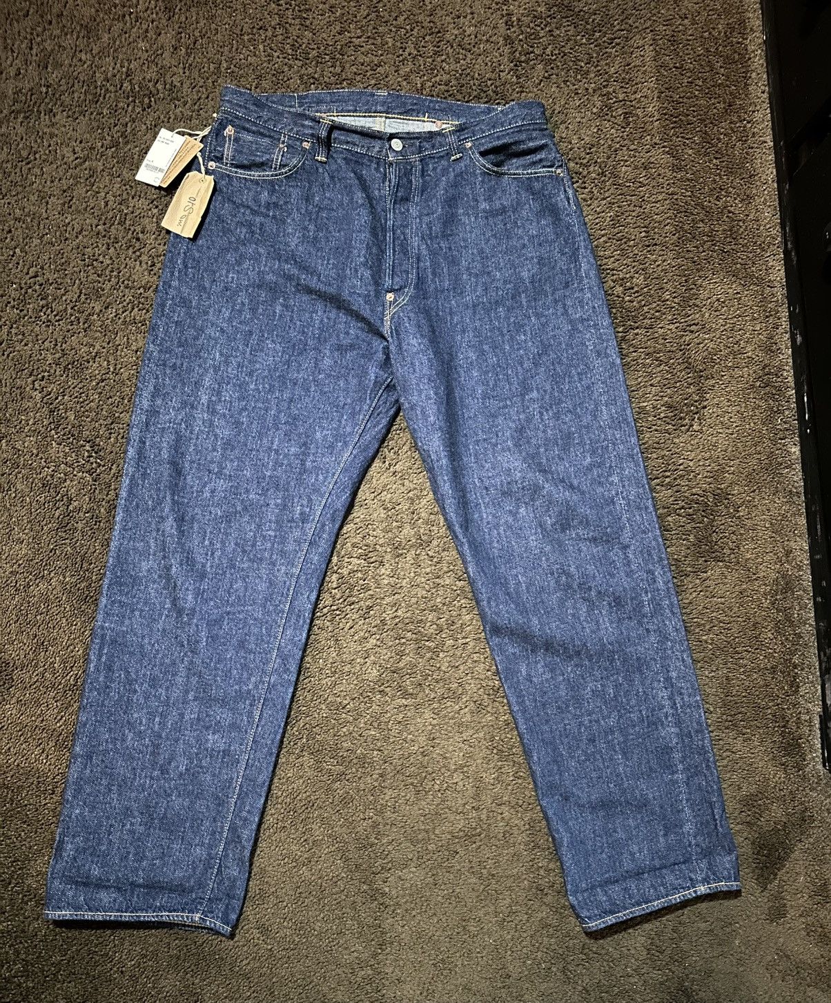 Orslow OrSlow GRAND DAD'S DENIM ONE WASH Size US 35 - 2 Thumbnail