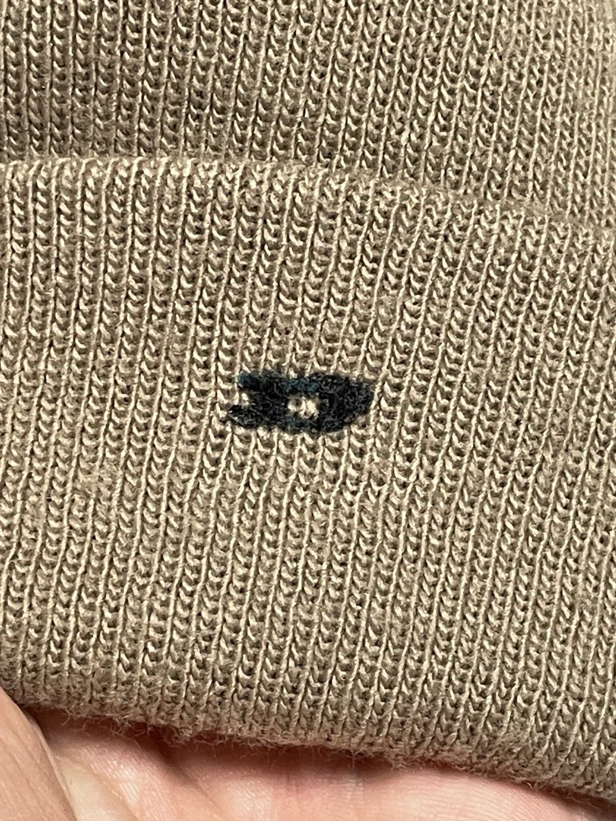 Diesel Vintage Beige Brown Hat Cap Beanie Snow Mini Logo Diesel Size ONE SIZE - 2 Thumbnail