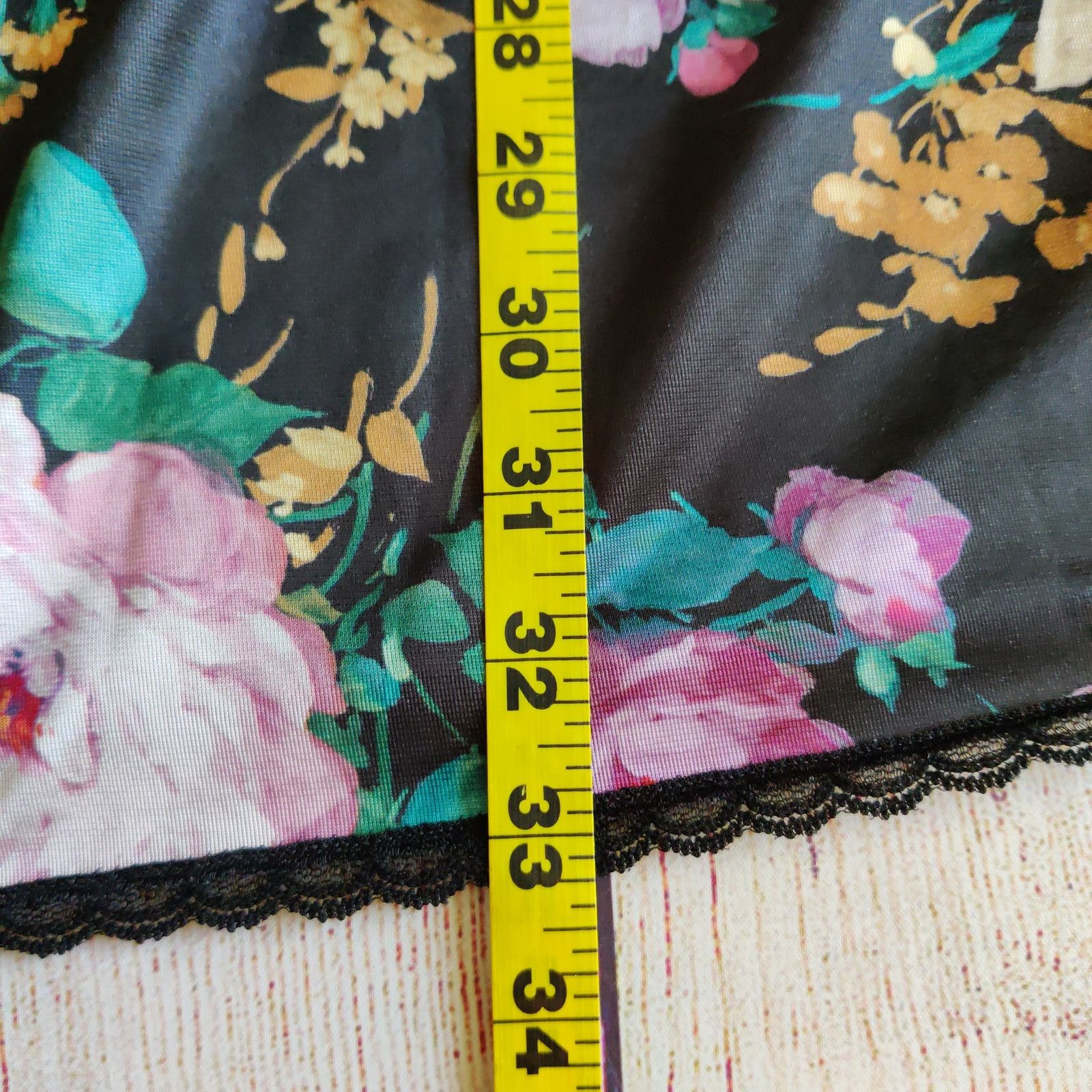 Vintage Vintage Lorraine sexy floral babydoll chemise sz M Size ONE SIZE - 9 Thumbnail