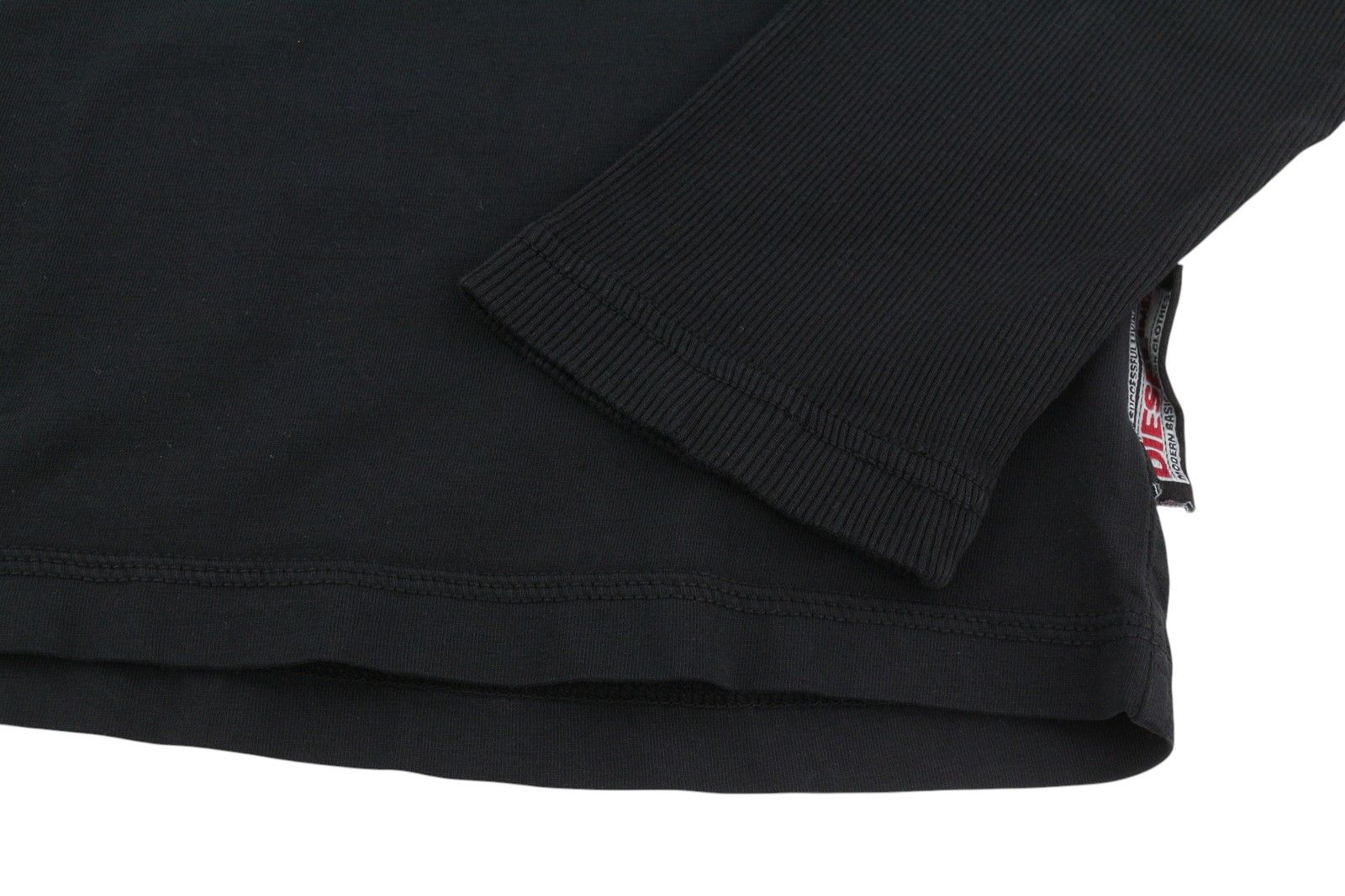 Diesel T-SHULA M Black d Crew Neck Logo Tricot T-Shirt 85139 Size US M / EU 48-50 / 2 - 4 Thumbnail