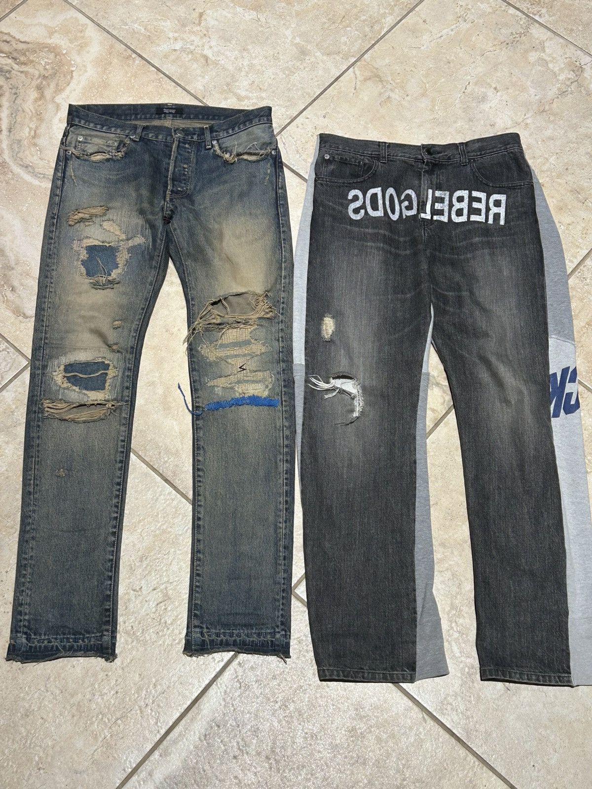 Undercover Undercover Rebelgods Hybrid Denim Size US 30 / EU 46 - 10 Thumbnail