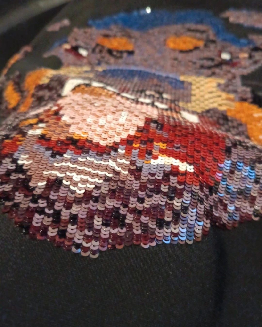 Givenchy RARE ROTTWEILER SEQUIN-EMBELLISHED SKIRT Size 26" / US 2 / IT 38 - 3 Thumbnail