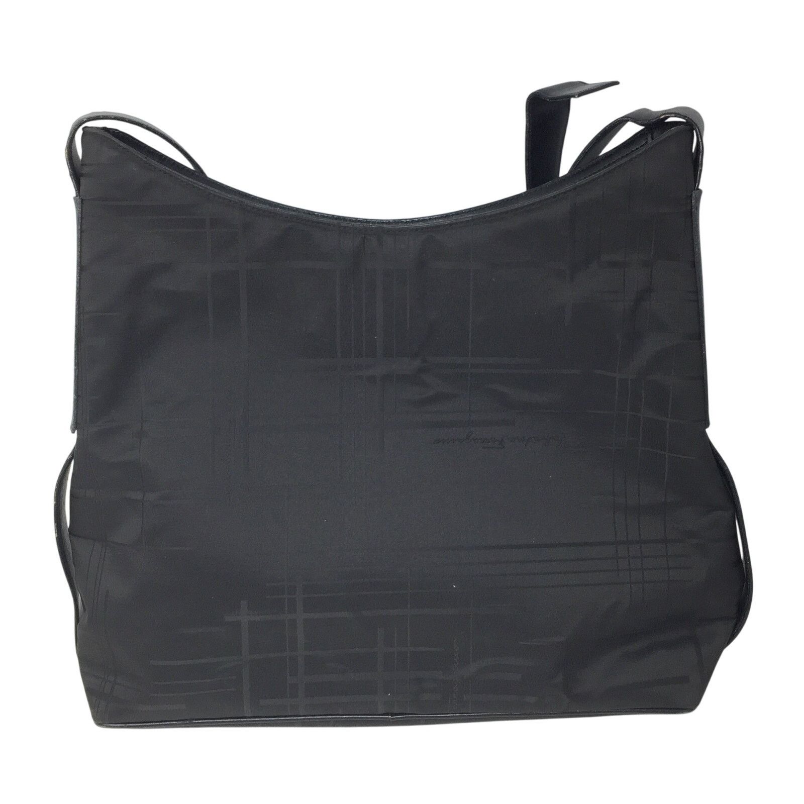 Salvatore Ferragamo Salvatore Ferragamo Black Nylon Shoulder Bag Size ONE SIZE - 2 Thumbnail