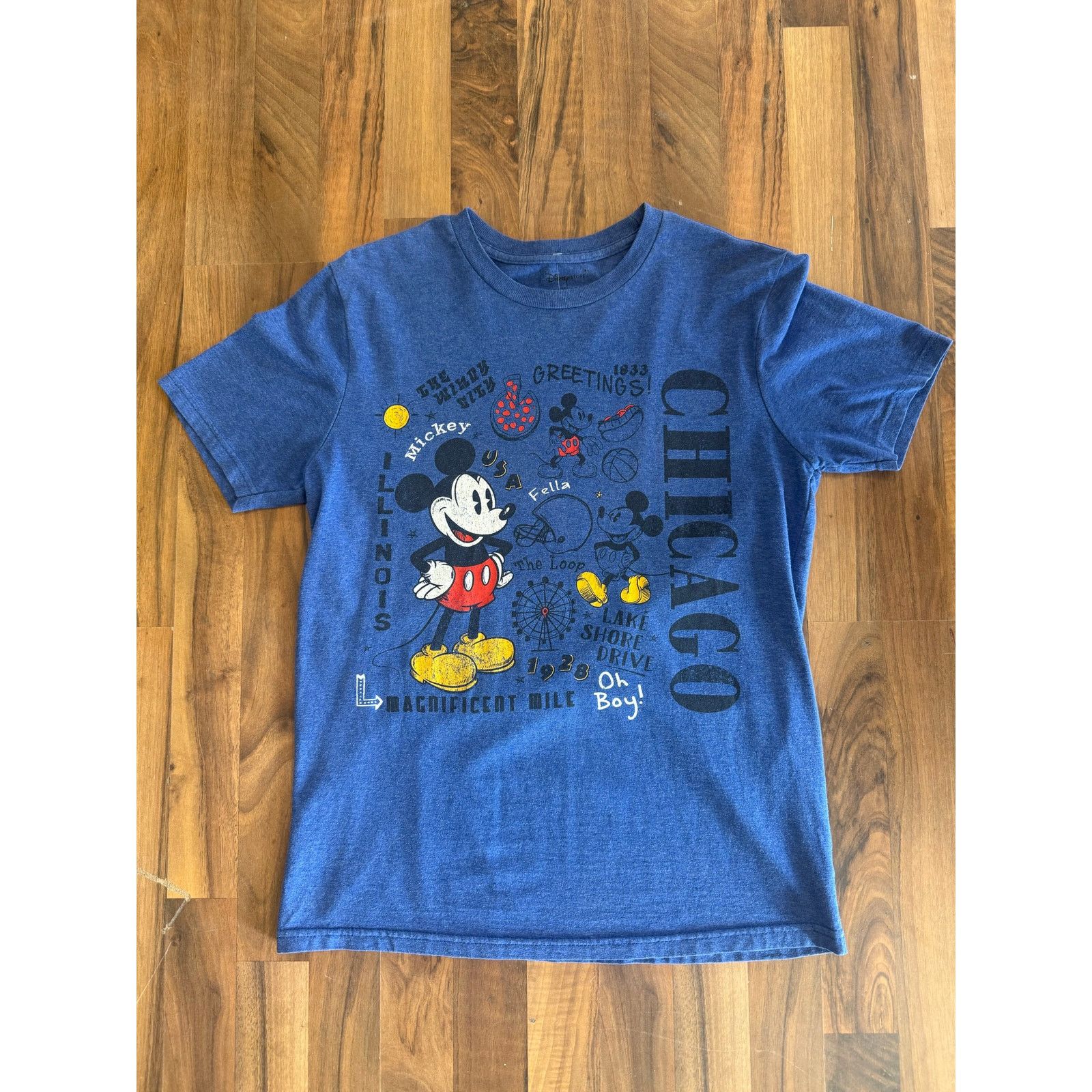 Disney Disney Store Mickey Mouse Chicago Size Small Size US S / EU 44-46 / 1 - 1 Thumbnail