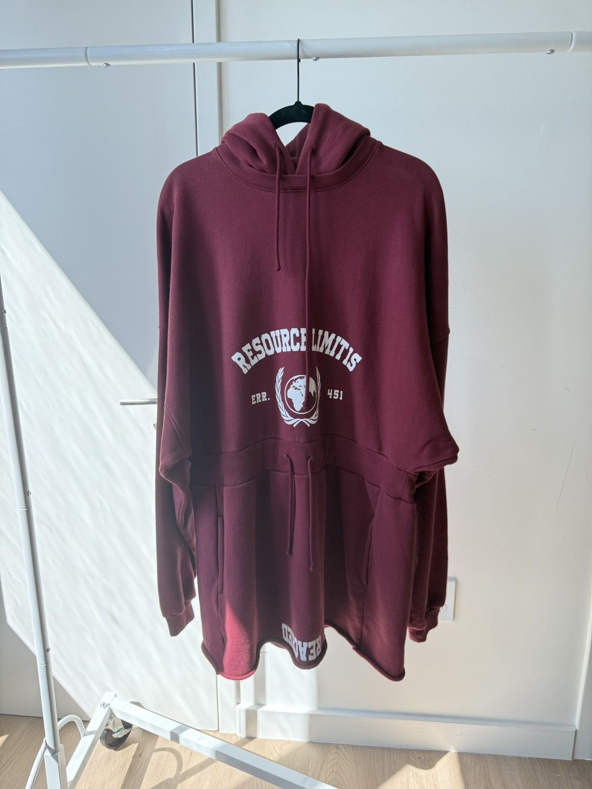 Vetements Vetements 19FW “University Edition” Hoodie Dress Size US XS / EU 42 / 0 - 1 Thumbnail