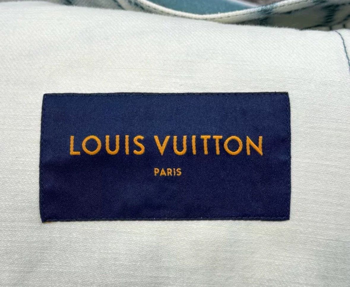 Louis Vuitton LOUIS VUITTON LV New Twisted Dyeing Vintage Denim jacket Size US L / EU 52-54 / 3 - 5 Thumbnail