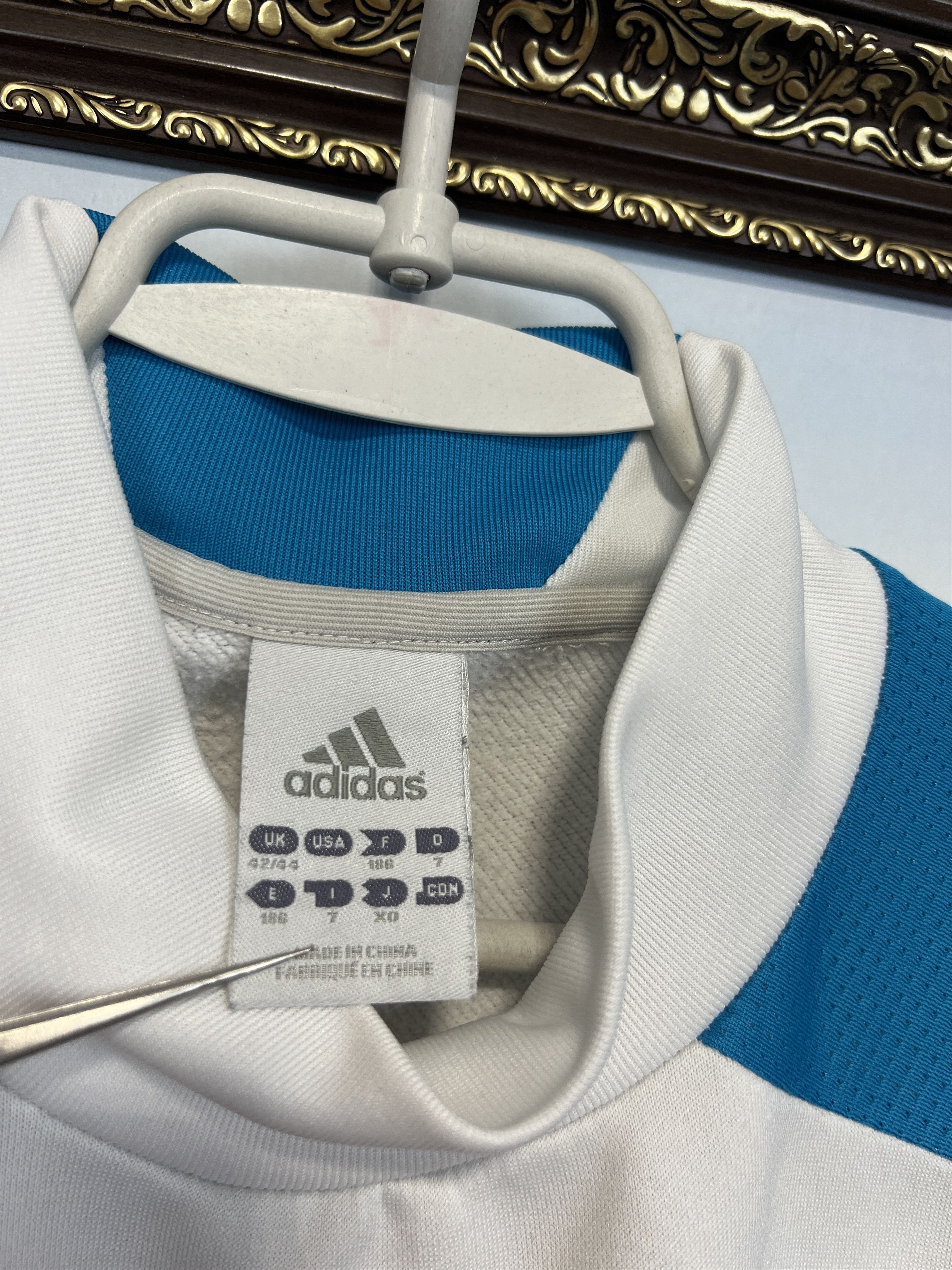 Adidas Real Madrid Football Train Sweatshirt Soccer Track Top Size US L / EU 52-54 / 3 - 6 Thumbnail