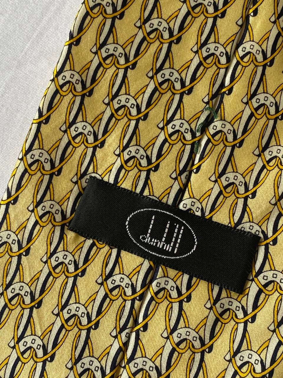 Alfred Dunhill × Vintage Vintage Alfred Dunhill Silk Tie Size ONE SIZE - 4 Thumbnail