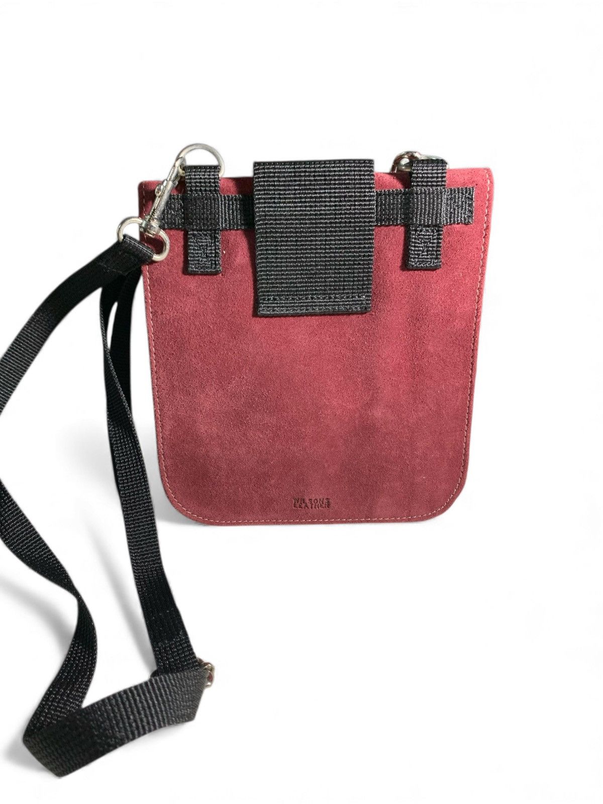 Wilsons Leather Crossbody Passport Bag (item #b112) Size ONE SIZE - 8 Thumbnail