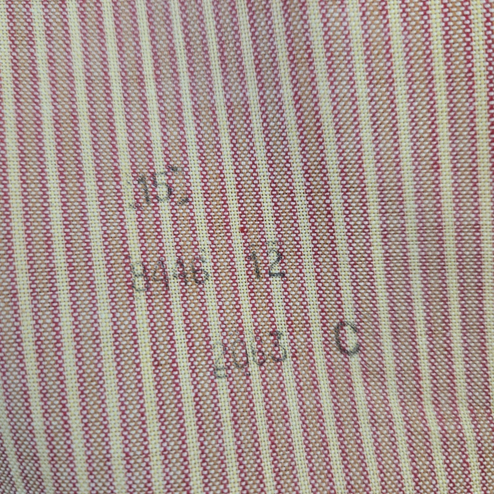 Vintage 60s Red Striped Retro Workwear Button Down Size Medium Size US M / EU 48-50 / 2 - 6 Thumbnail