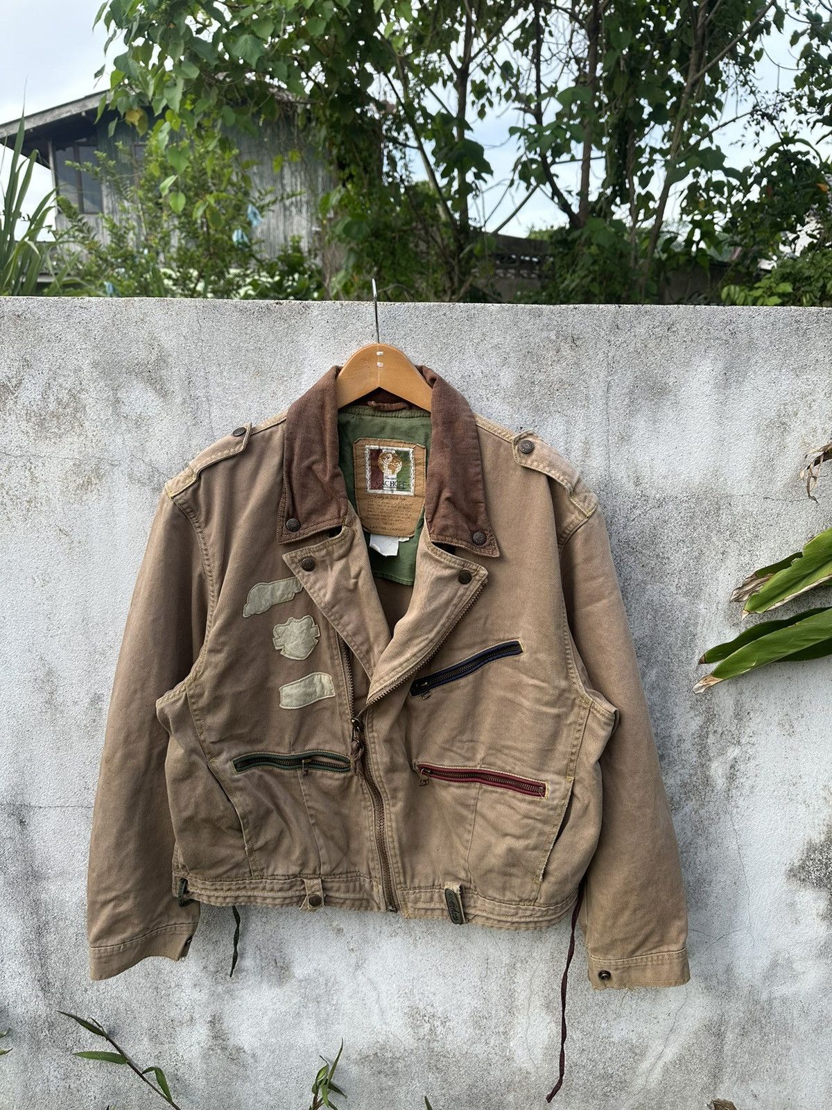 Vintage Machope Double collar jacket Size US L / EU 52-54 / 3 - 3 Thumbnail