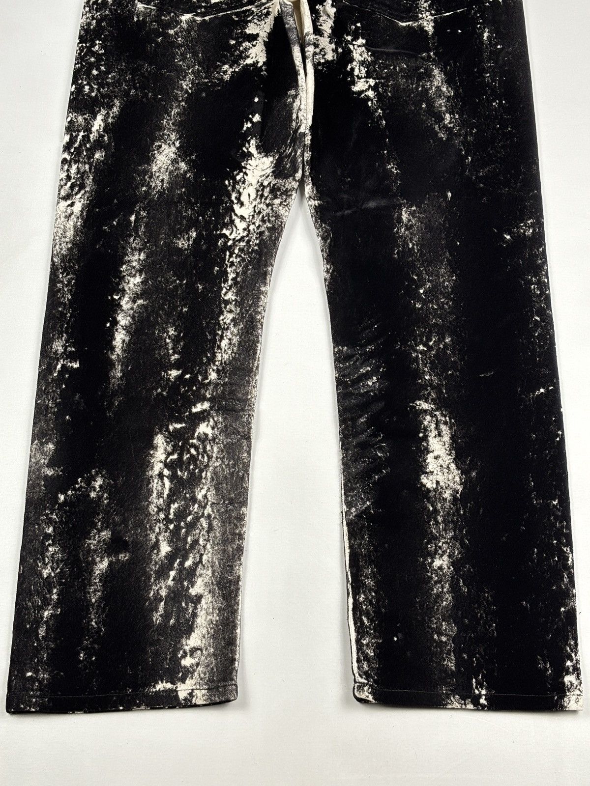 Alexander McQueen F/W 2014 Velvet AOP Skinny fit Jeans Size US 33 - 10 Thumbnail