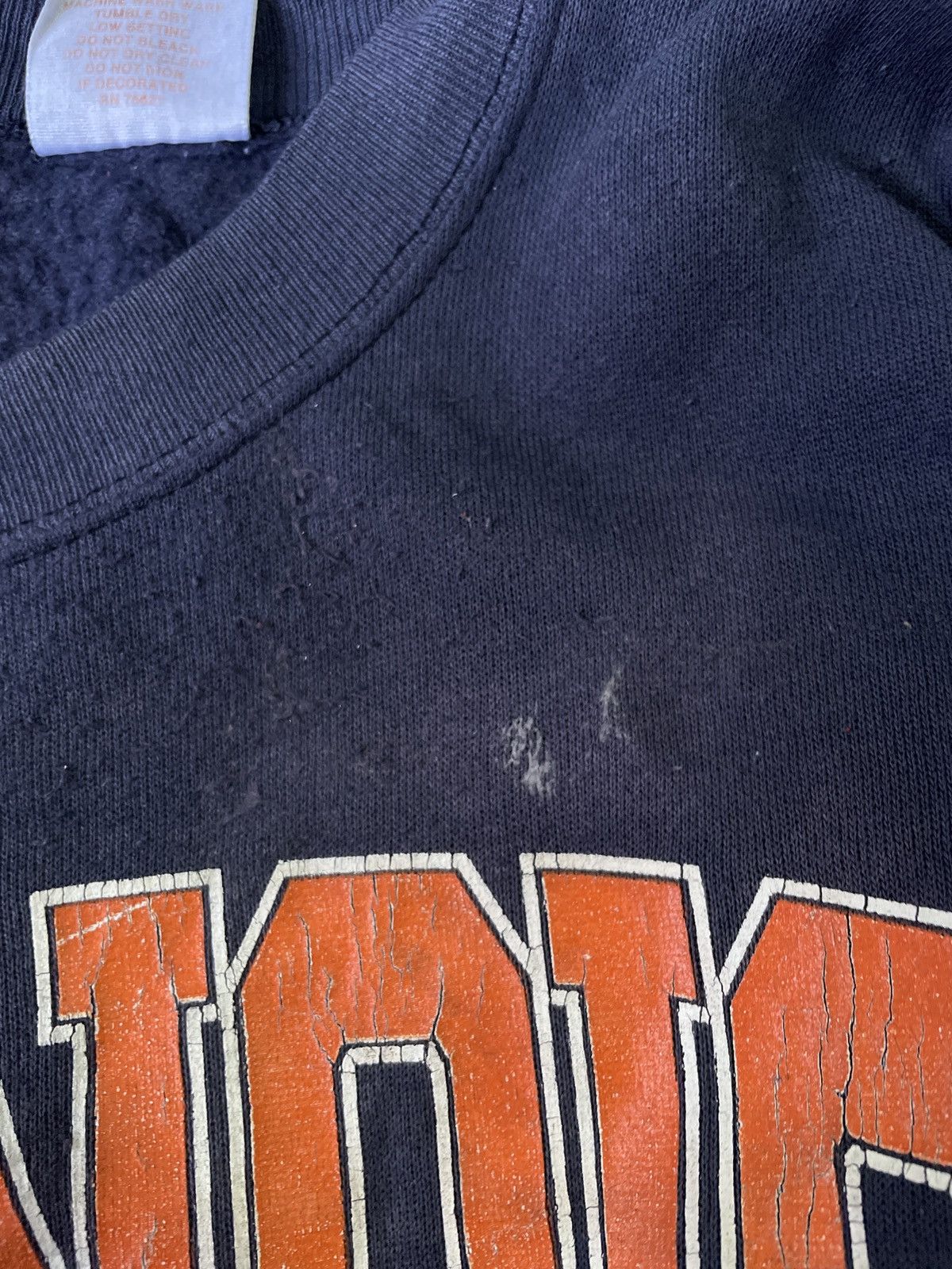 Vintage Vintage 80s University of Illinois sweatshirt Size US L / EU 52-54 / 3 - 8 Thumbnail