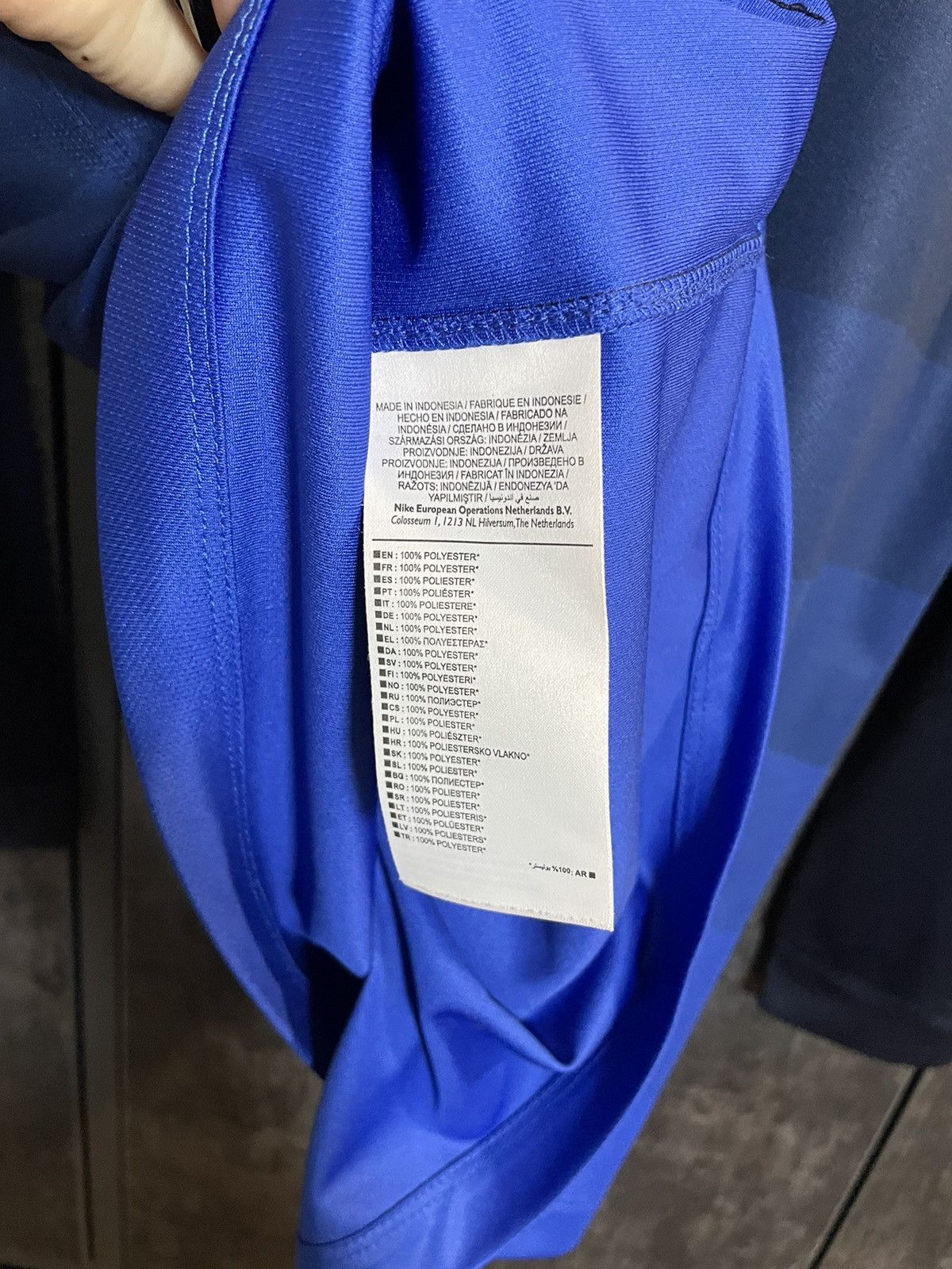 Nike Rare 2014 Nike Manchester City Long Sleeve Soccer Jersey Size US M / EU 48-50 / 2 - 11 Thumbnail